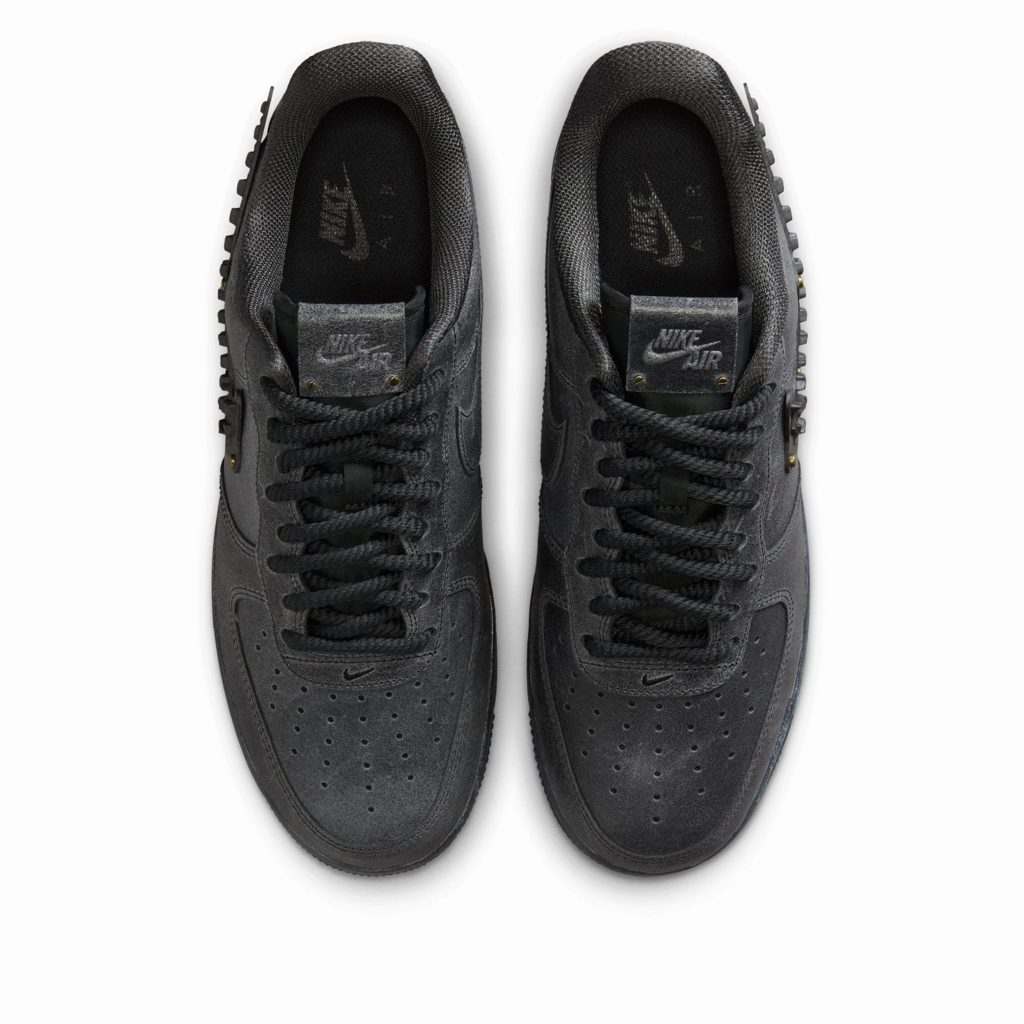 Nike Air Force 1 '07 LV8 'Metalwork' - Medium Ash/Anthracite Rugged Style Bold Heel