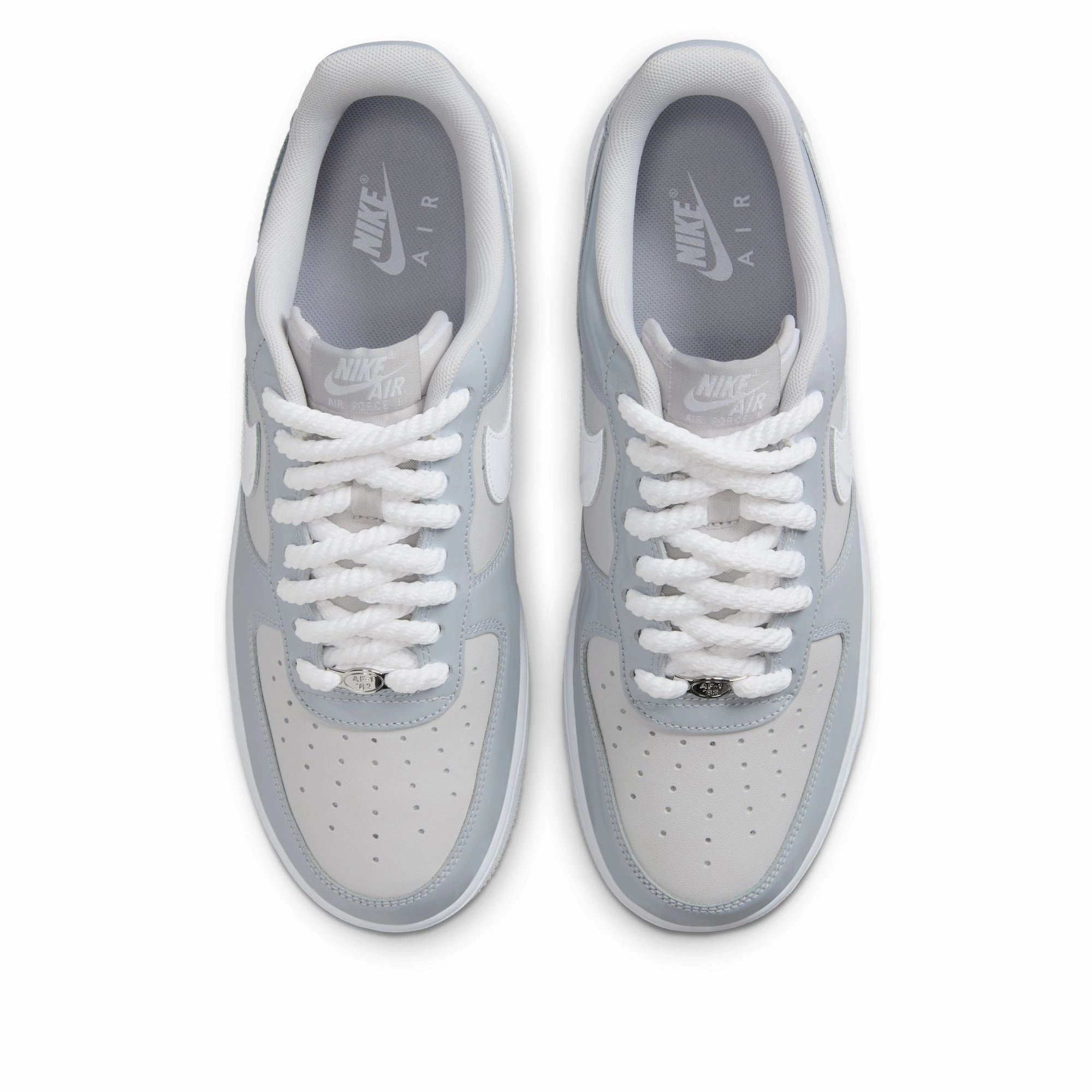 Nike Air Force 1 '07 LV8 - Wolf Grey/White Flexible Frame Weather Resistant User Wind Barrier
