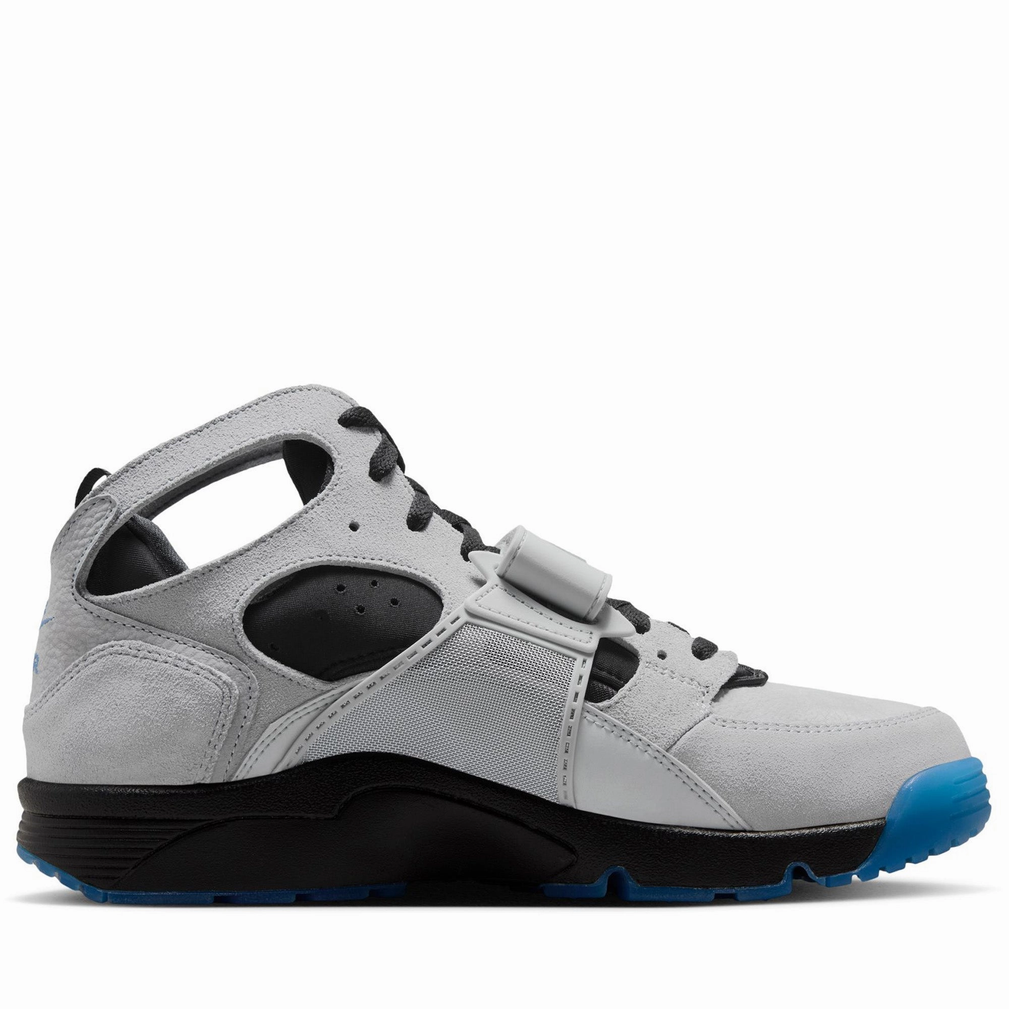 Nike Air Trainer Huarache - Wolf Grey/Star Blue Zip Closure sole