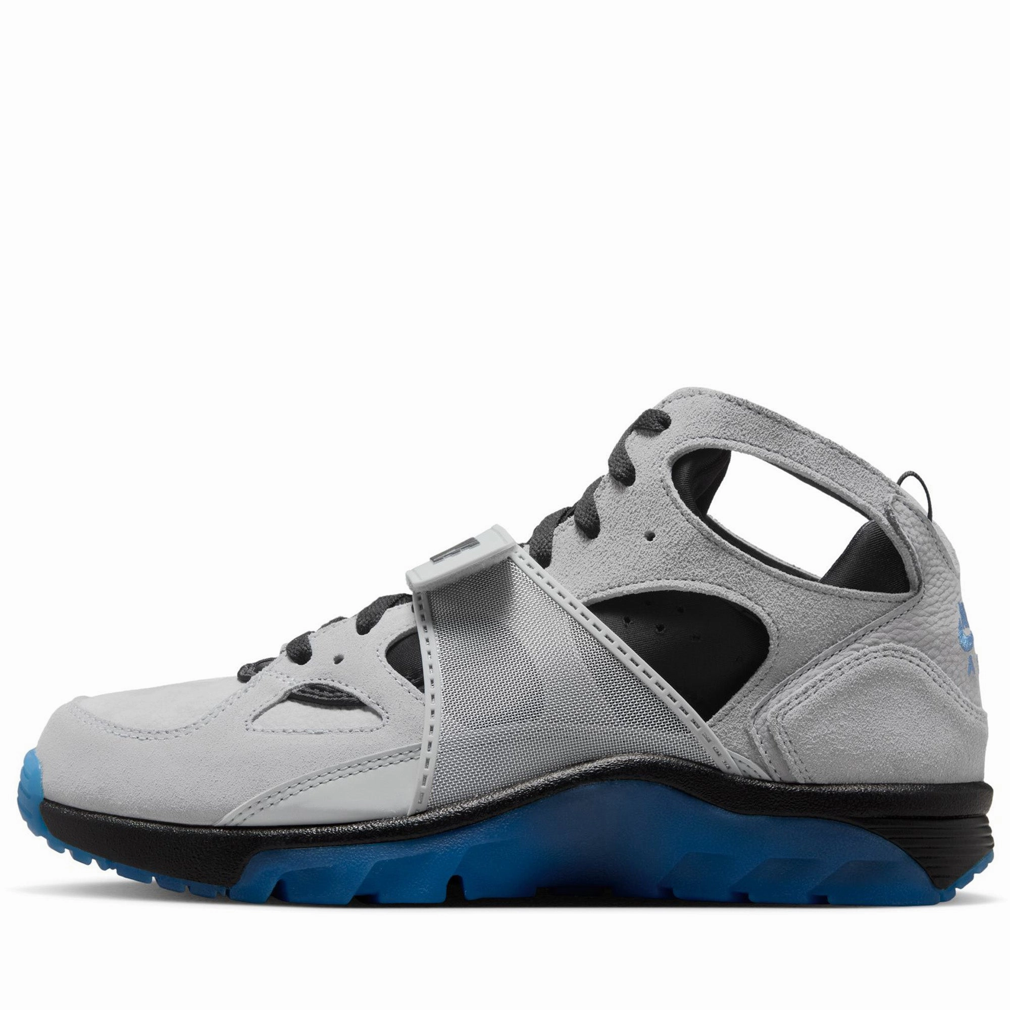 Nike Air Trainer Huarache - Wolf Grey/Star Blue Feather Light Mountain Climber Comfort Stretch