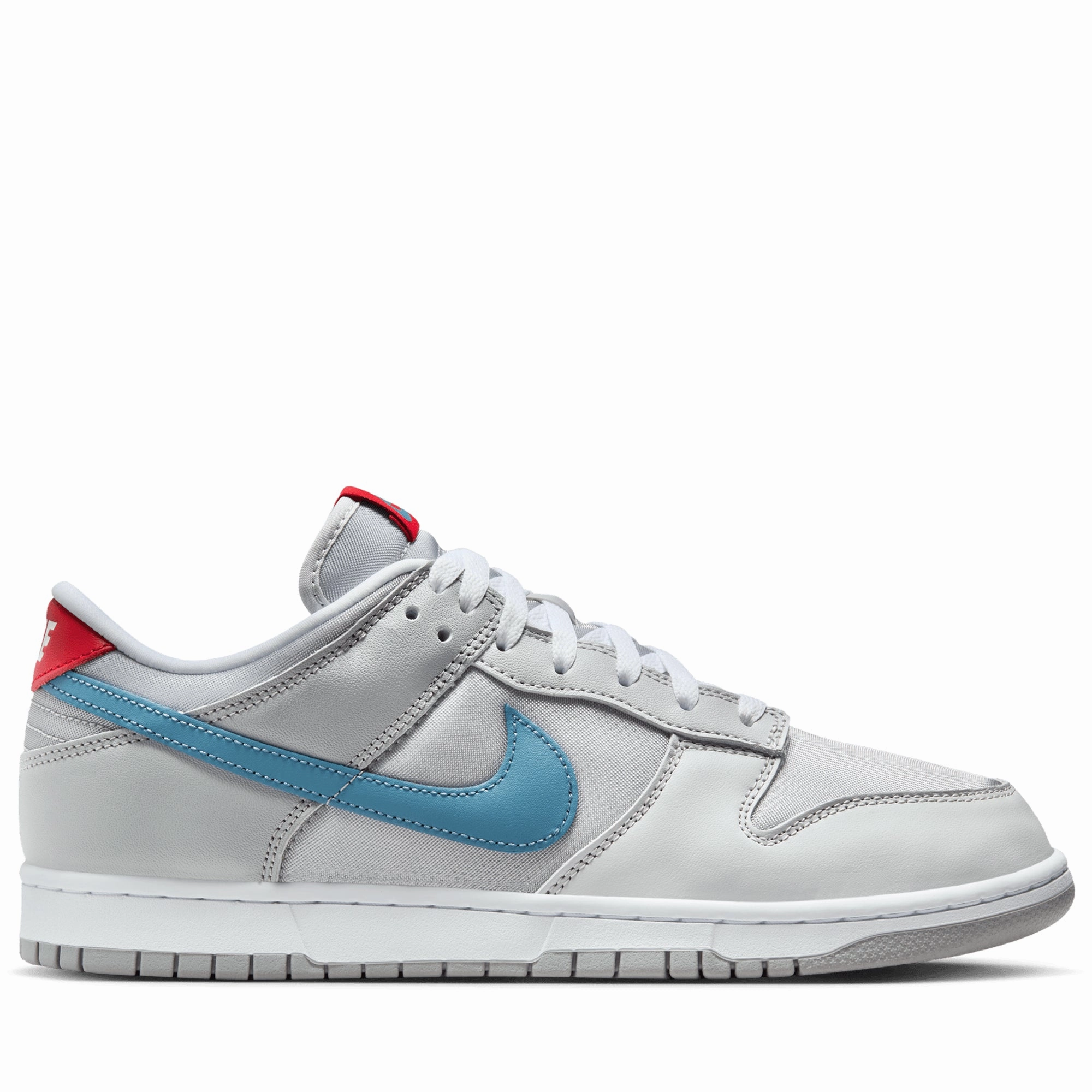 Nike Dunk Low 'Silver Surfer' - Metallic Silver/Aegean Storm Hard Ground Urban Style