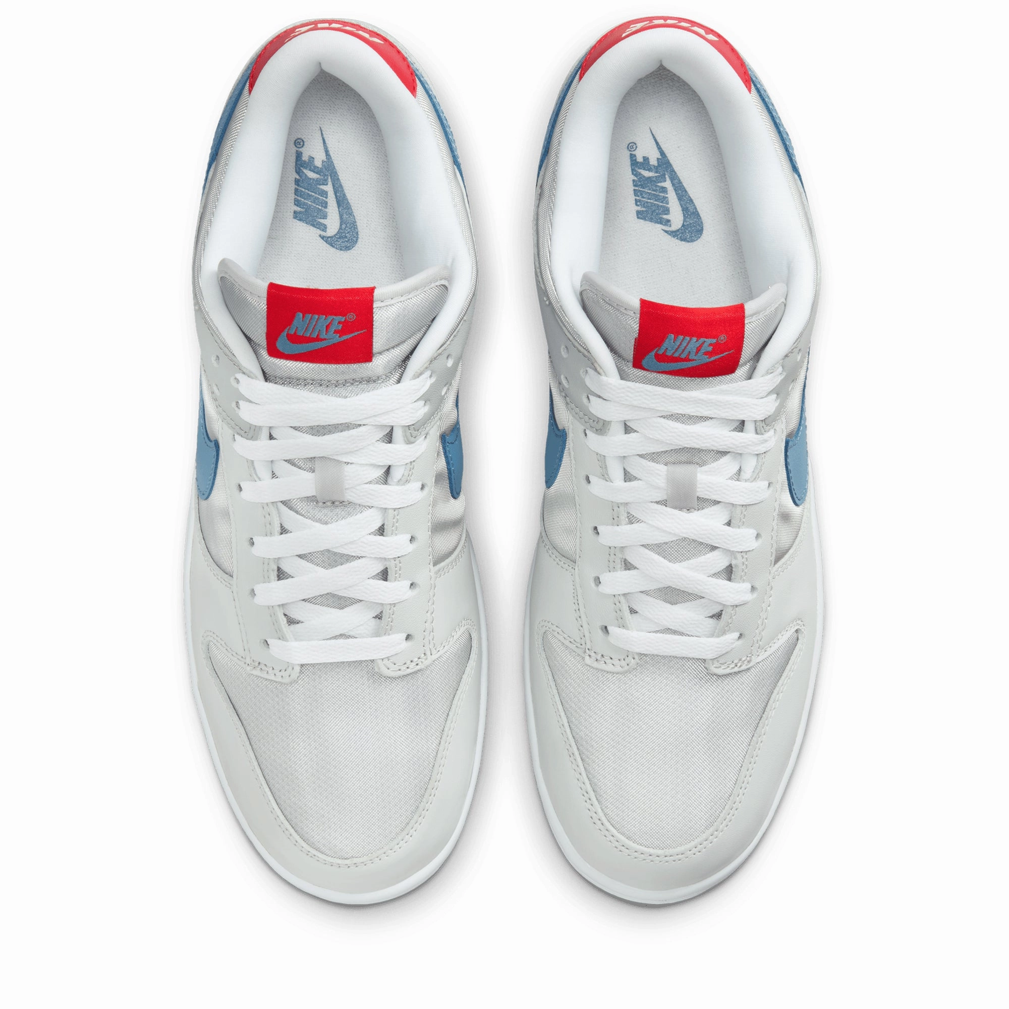 Nike Dunk Low 'Silver Surfer' - Metallic Silver/Aegean Storm Modern Lines Eco Material Functional Minimalist