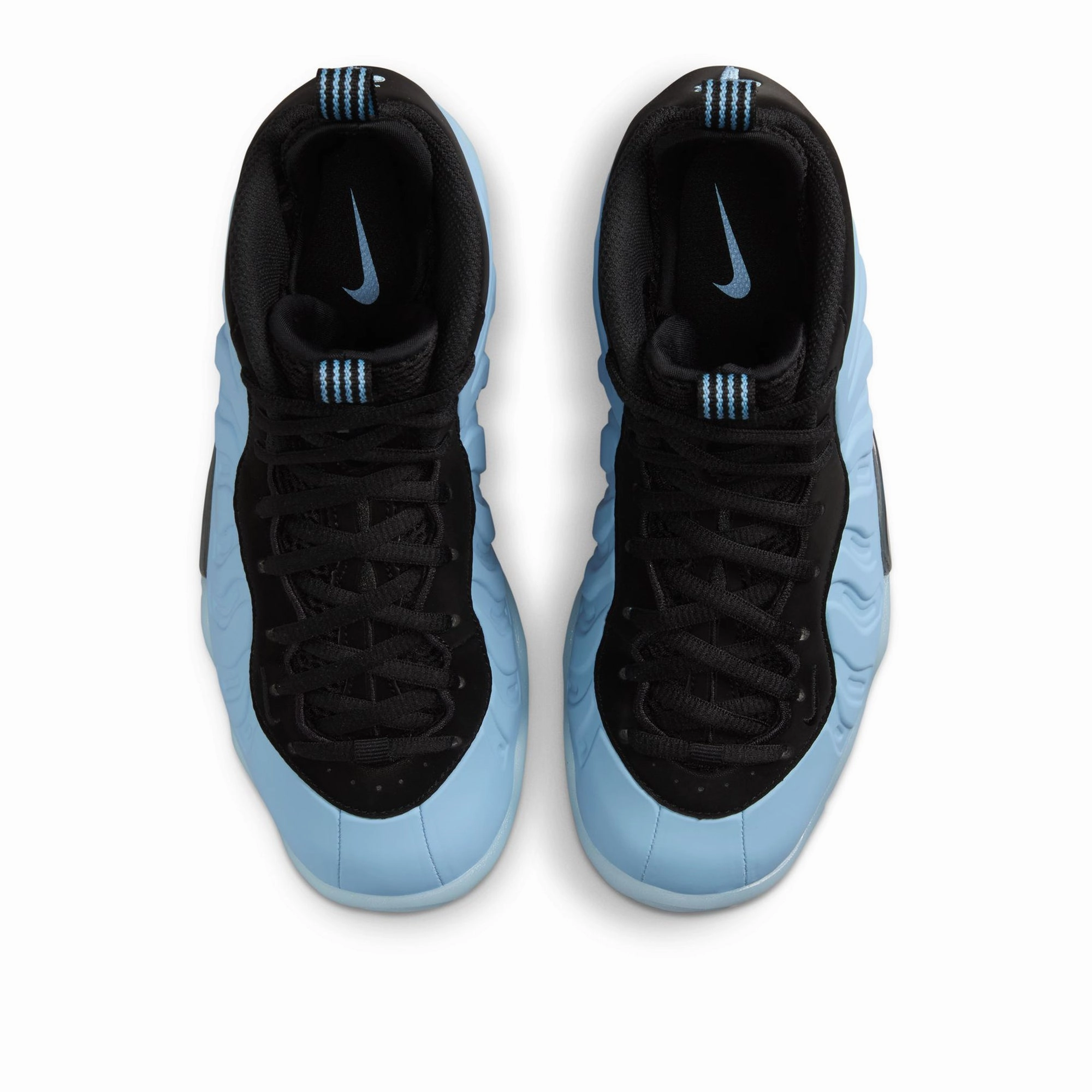 Nike Little Posite One (GS) - Psychic Blue/Black Stable Support Morning Walk Western Pattern