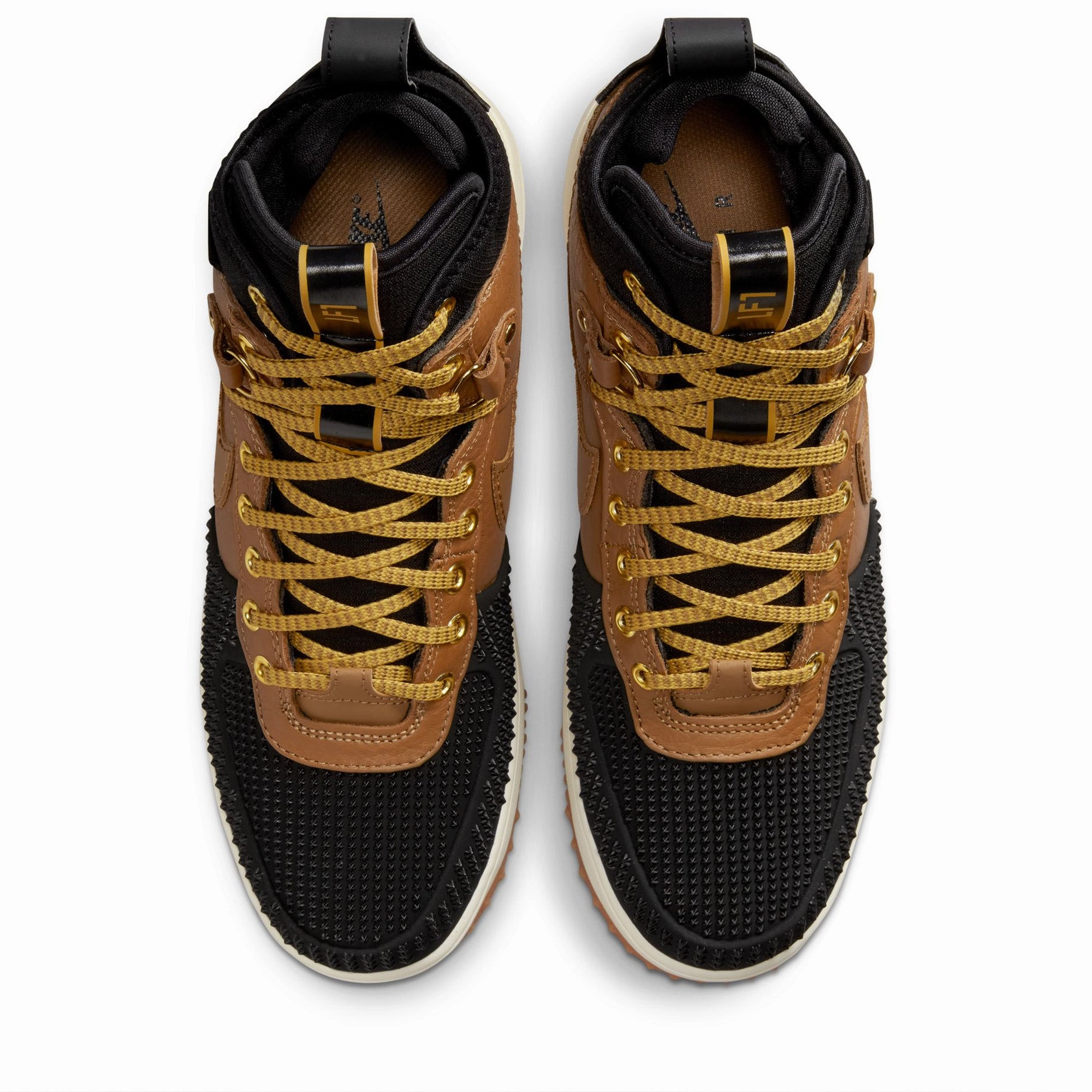 Nike Lunar Force 1 'Duckboot' - Ale Brown/Black Anti Fatigue Sporty