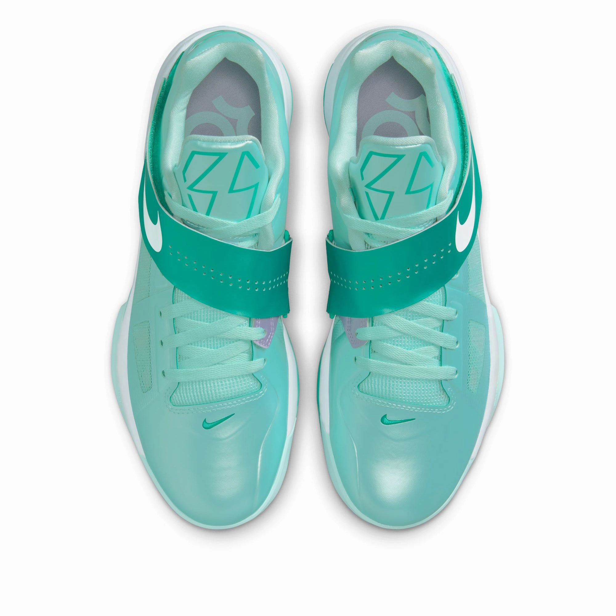 Arctic Cold Thermal Core Rough Trail Hiker Nike Zoom KD IV 'Easter' - Mint Candy/White