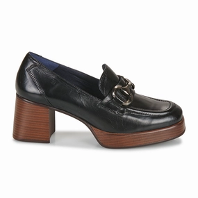 Everyday Walking Shoes Dorking Cristel D9155 Heeled Loafer (Women) - Alias Negro
