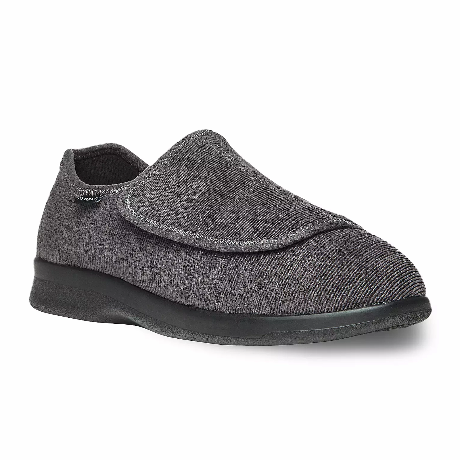 Spring Shine Propet Cush N Foot Slipper (Men) - Slate Corduroy