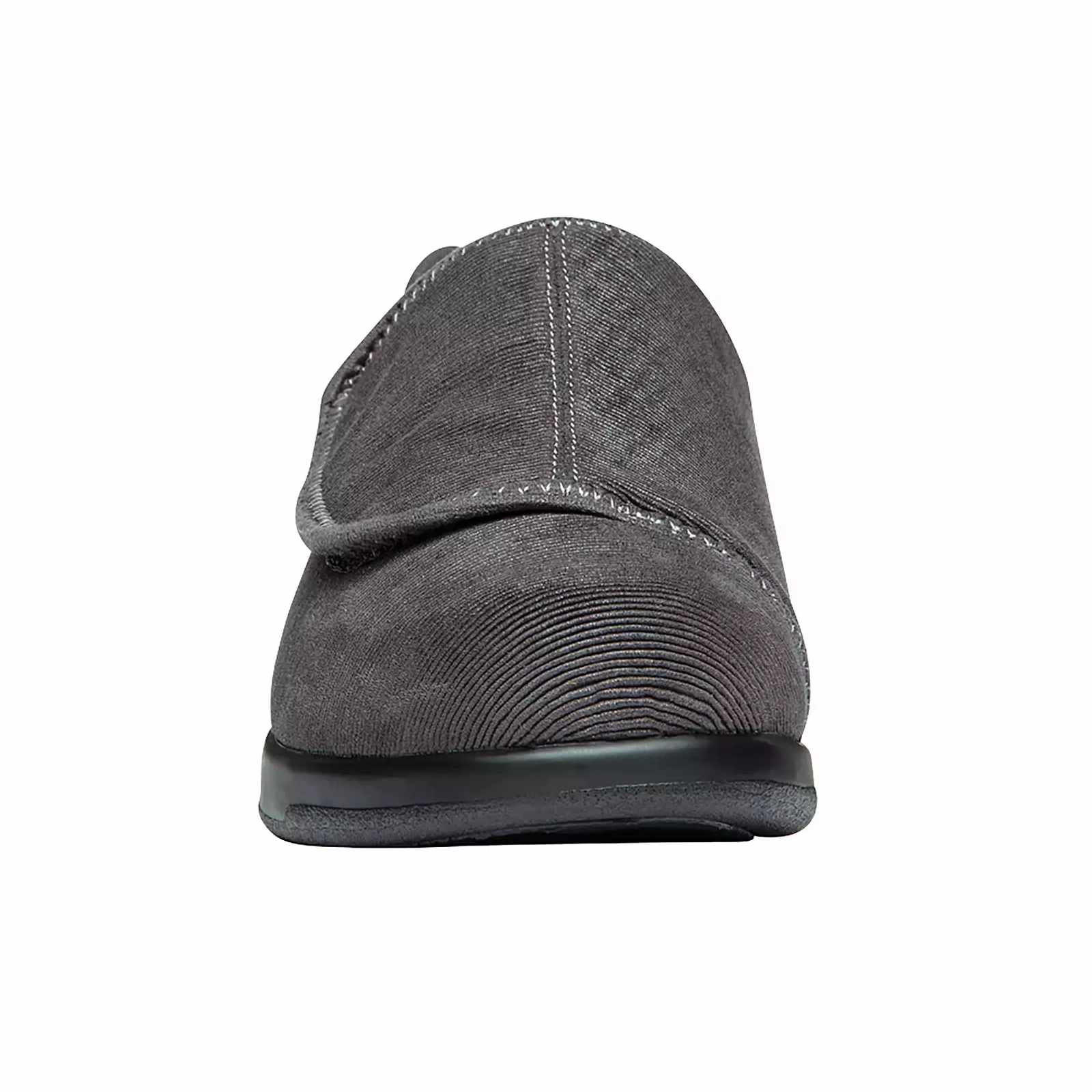 Propet Cush N Foot Slipper (Men) - Slate Corduroy Step Out