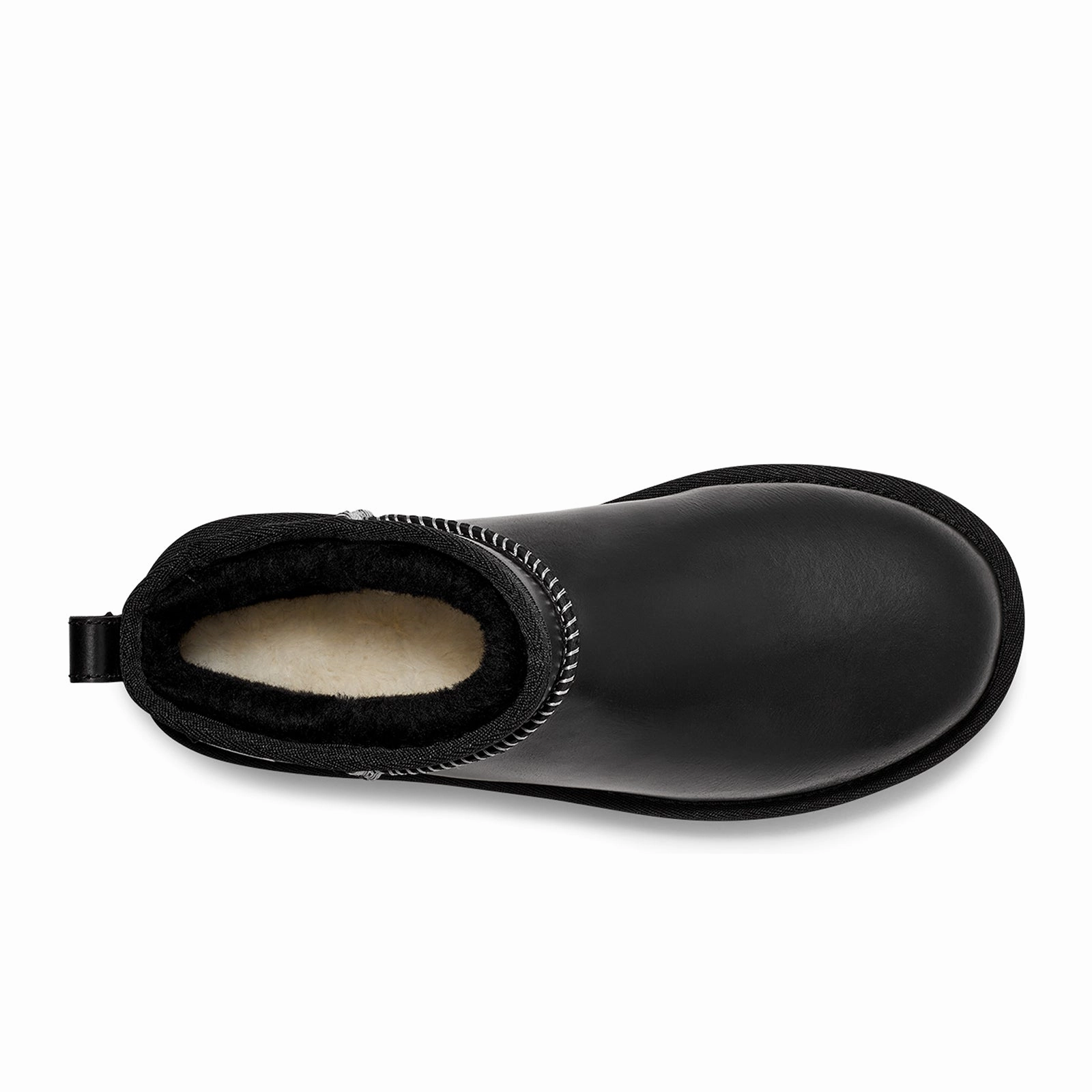 UGG? Classic Ultra Mini Leather Regenerate Boot (Women) - Black Hydraulic Impact Resistance