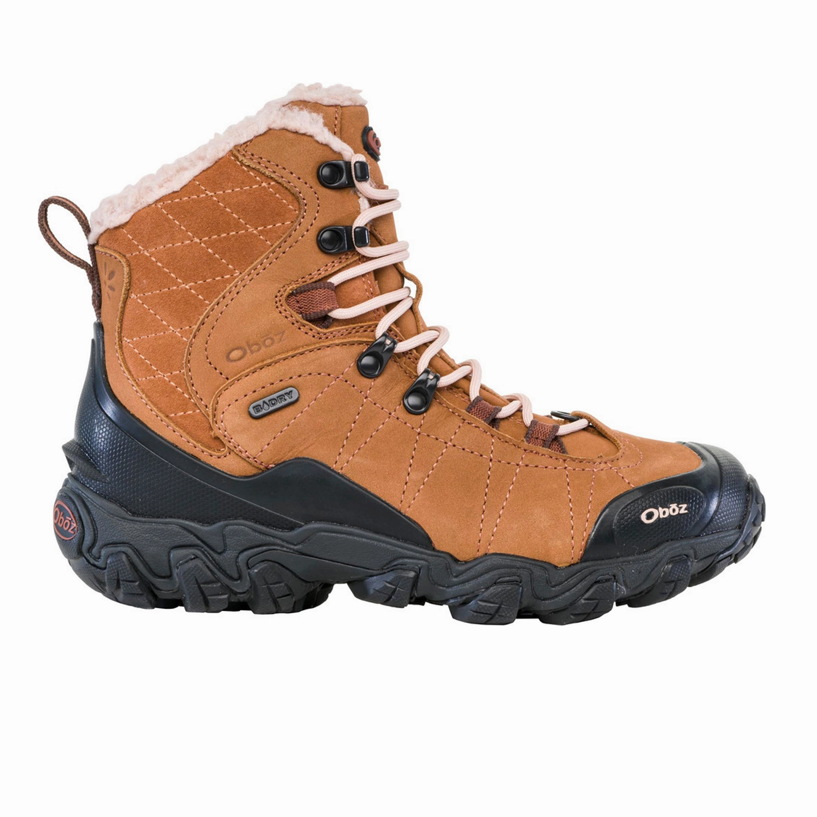 Oboz Bridger 7" Insulated B-DRY Winter Hiking Boot (Women) - Cashew Urban Footwear