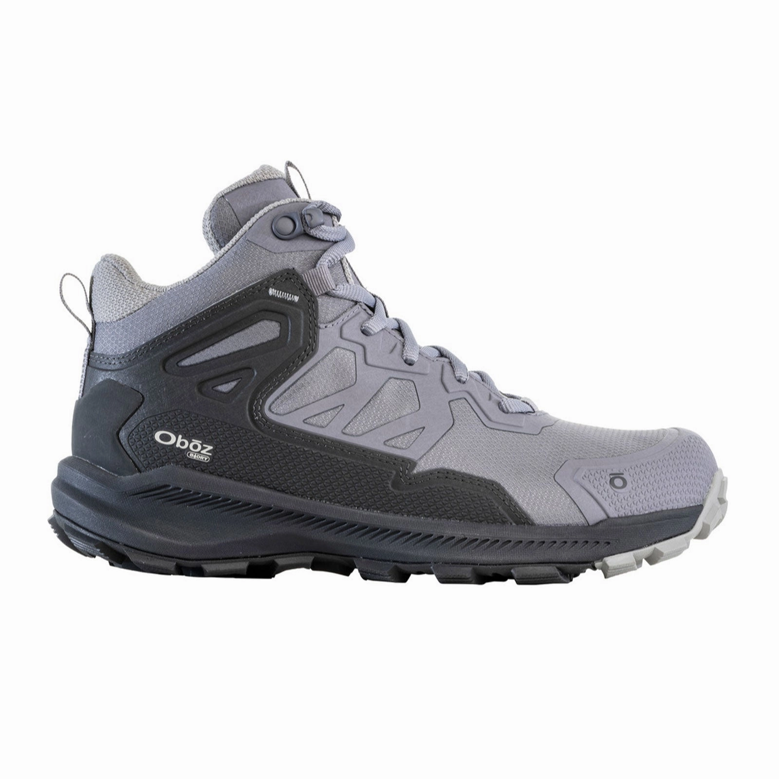 Oboz Katabatic Mid B-DRY Hiking Boot (Women) - Mineral Sturdy sole