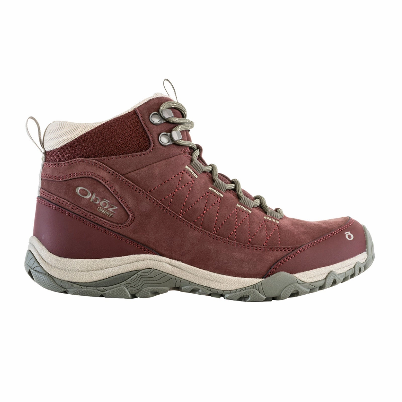 Oboz Ousel Mid B-DRY Hiking Boot (Women) - Port Comfort Cushion