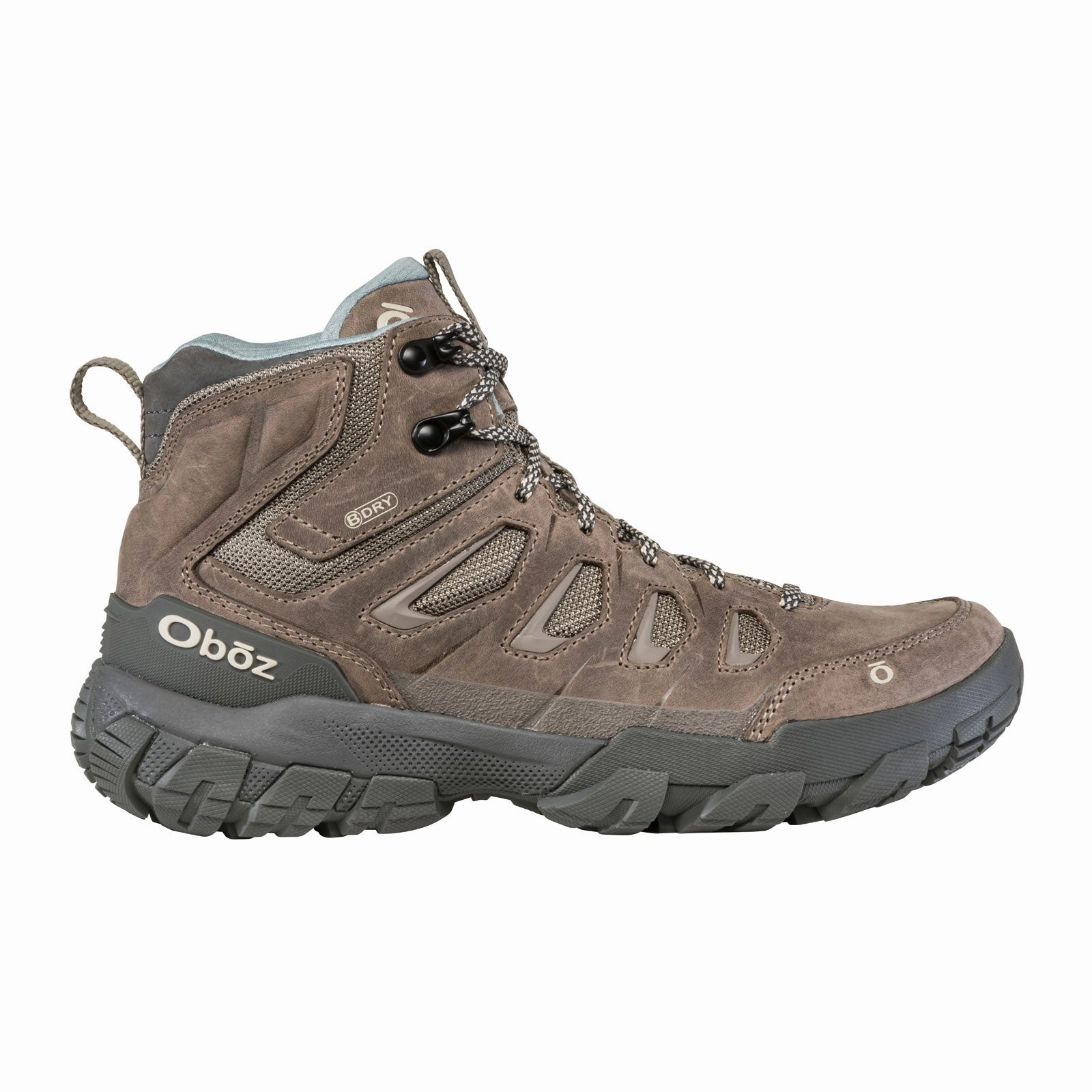 Tactile Feedback Sole Oboz Sawtooth X Mid B-DRY Hiking Boot (Women) - Rockfall