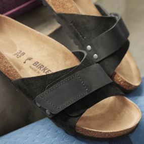 OITA - BLACK - SUEDE fitness freaks - specific features