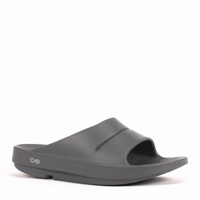 Plush Lining Unified Cushioning Platform OOAHH SLIDE - SLATE - FOAM