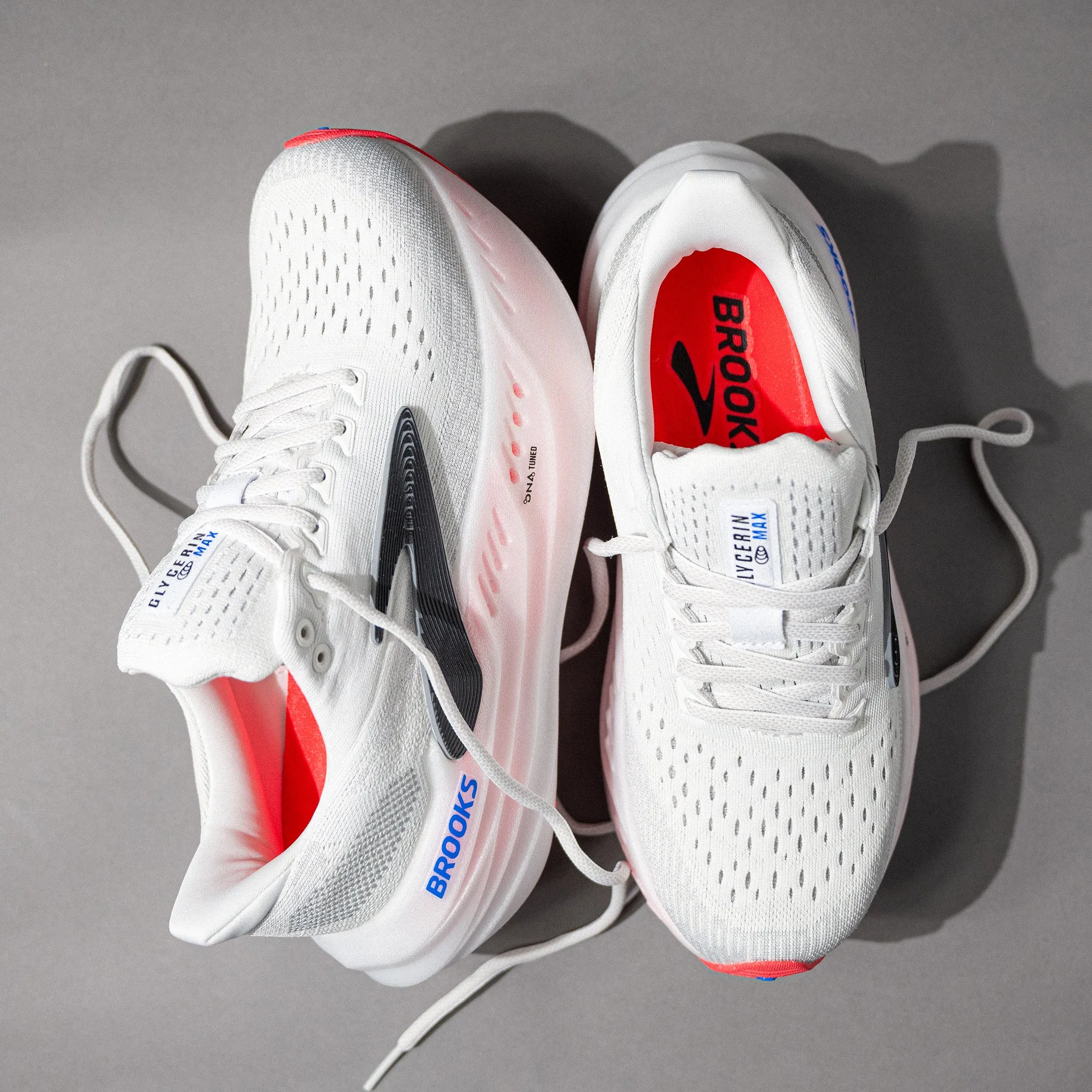 WOMEN'S GLYCERIN MAX - WHITE Anti Fatigue Insoles indoor shoes