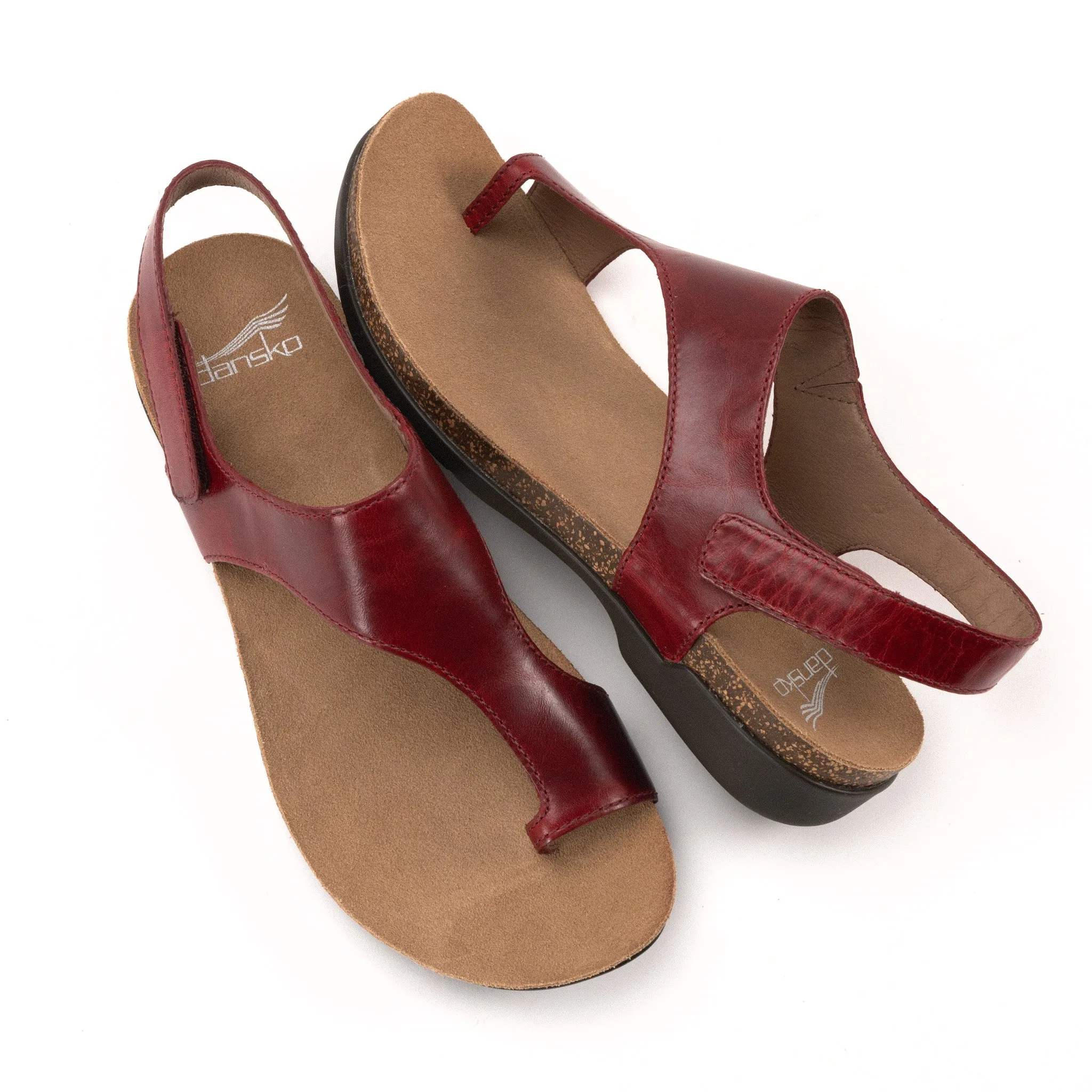 REECE - CINNABAR - LEATHER Trend-setting wear strap - type