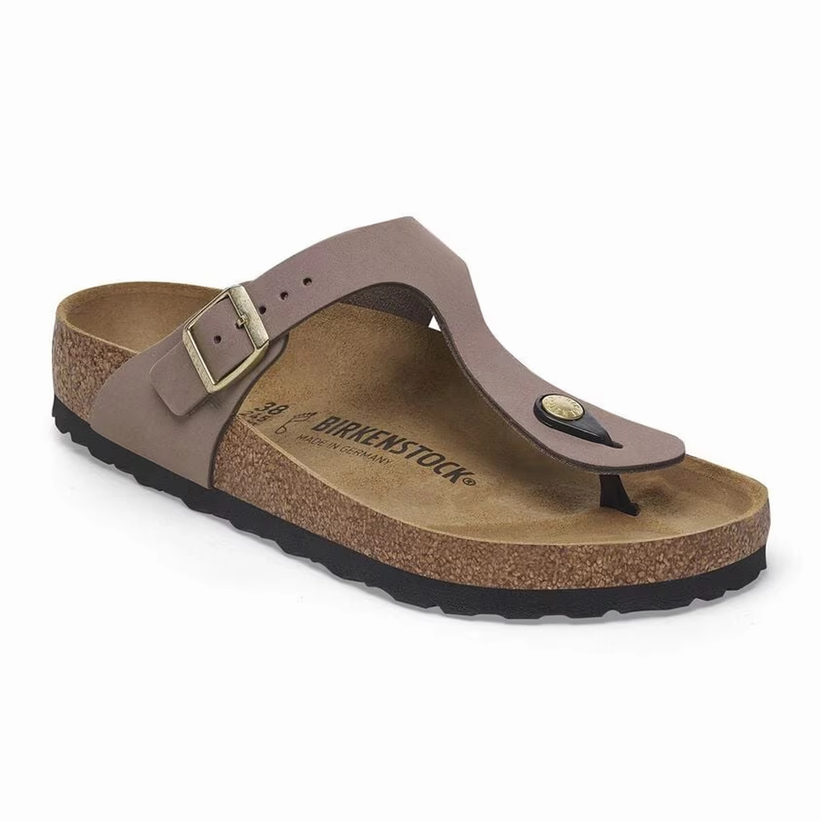 Birkenstock Gizeh Sandal (Women) - Faded Purple Nubuck Heel Strap Comfortable Sandals for Men