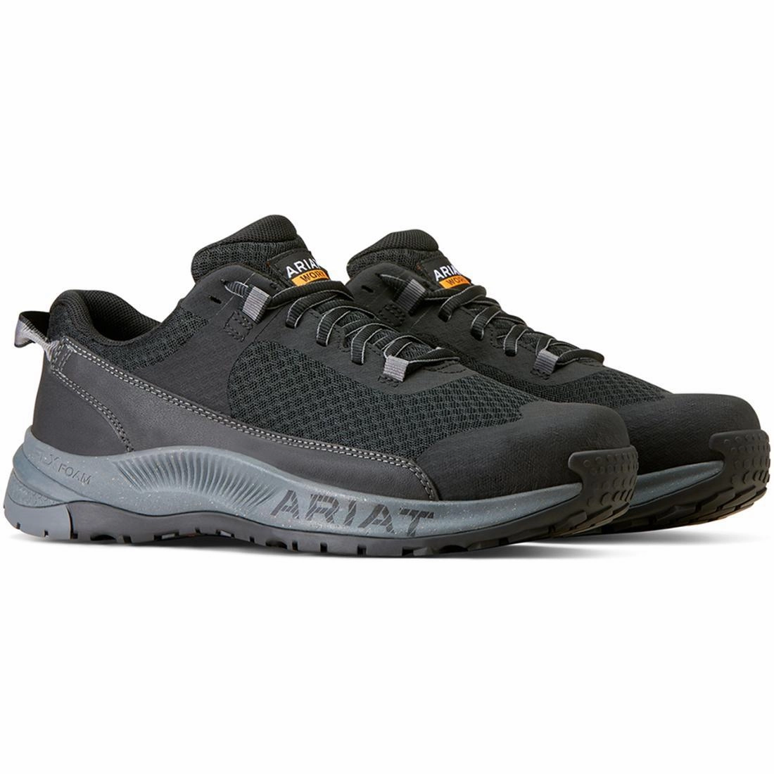 Outpace Shift Composite-Toe Work Shoe Black Sports Wear exact