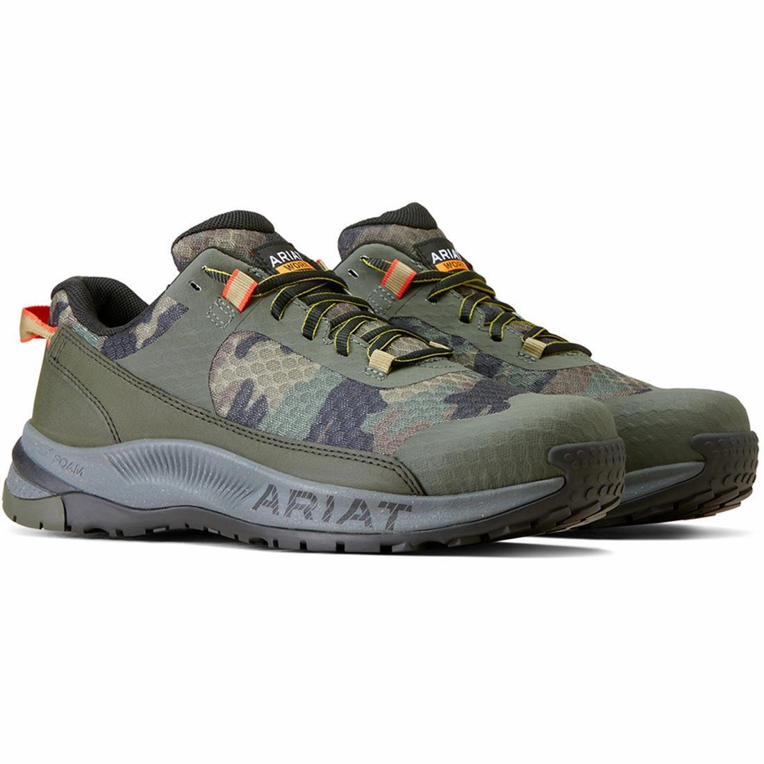 Outpace Shift Composite-Toe Work Shoe Camo temperature regulation