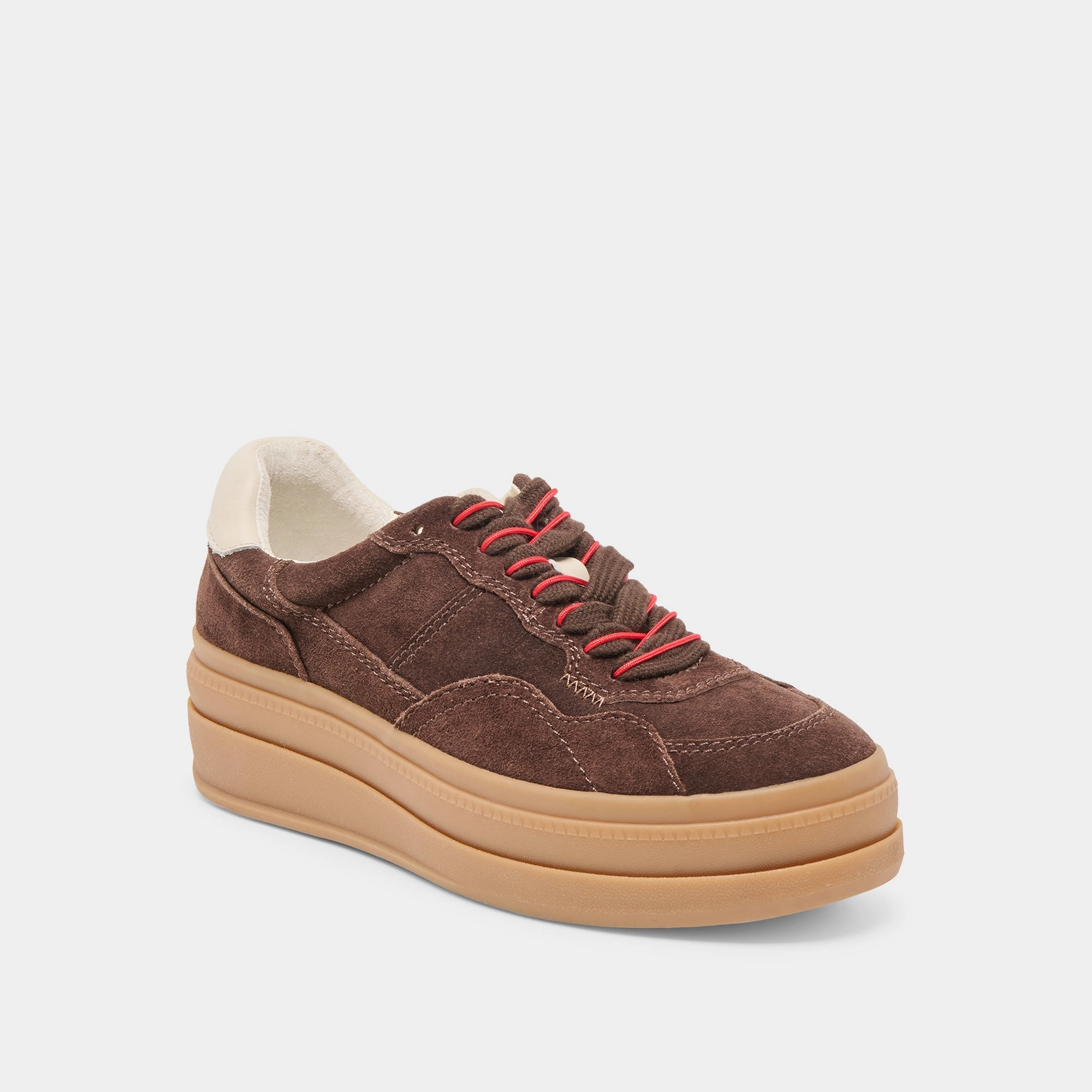 Sunday Best NAOMY H2O SNEAKERS DK BROWN SUEDE