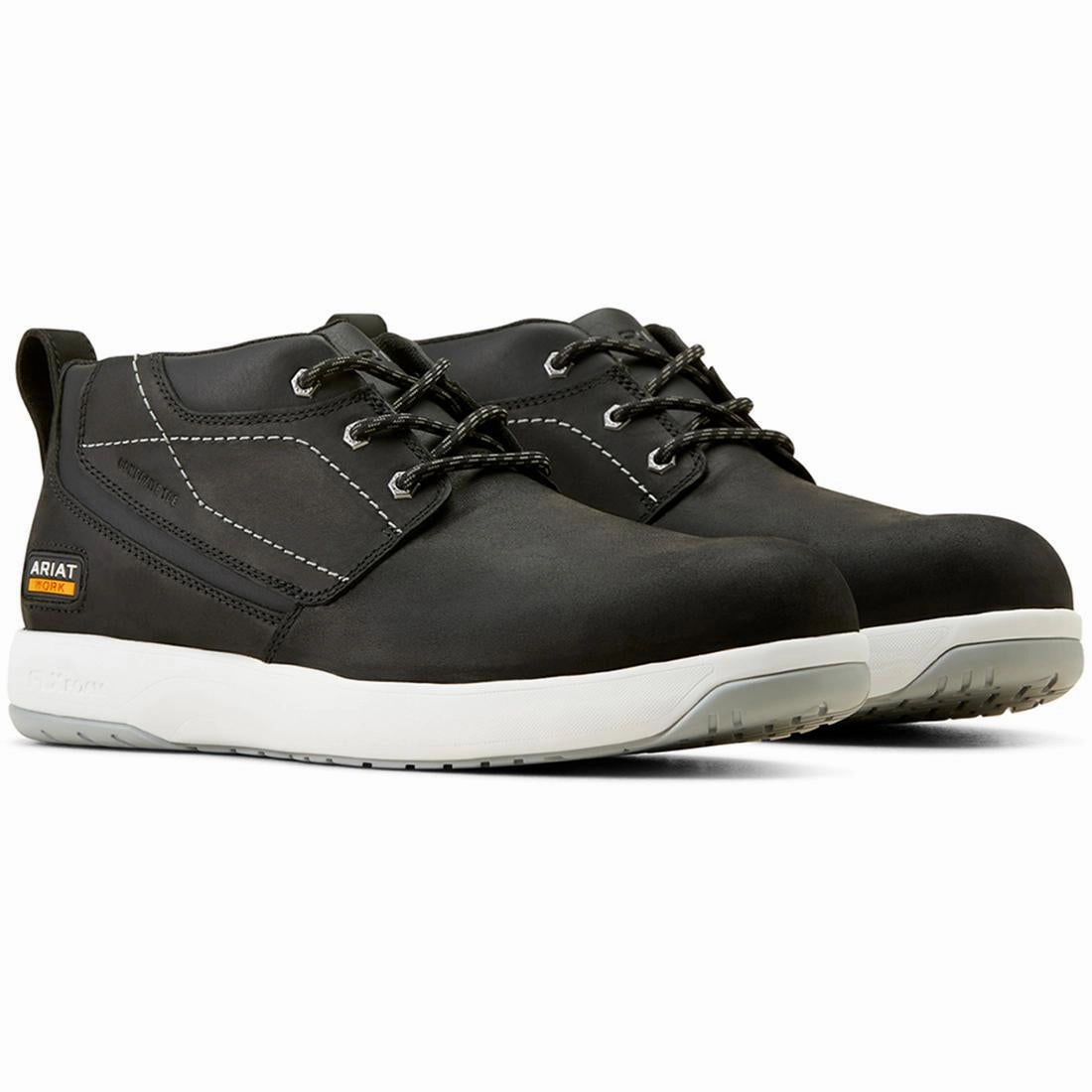 Padded Fit most work Conveyer Composite-Toe Work Shoe Black