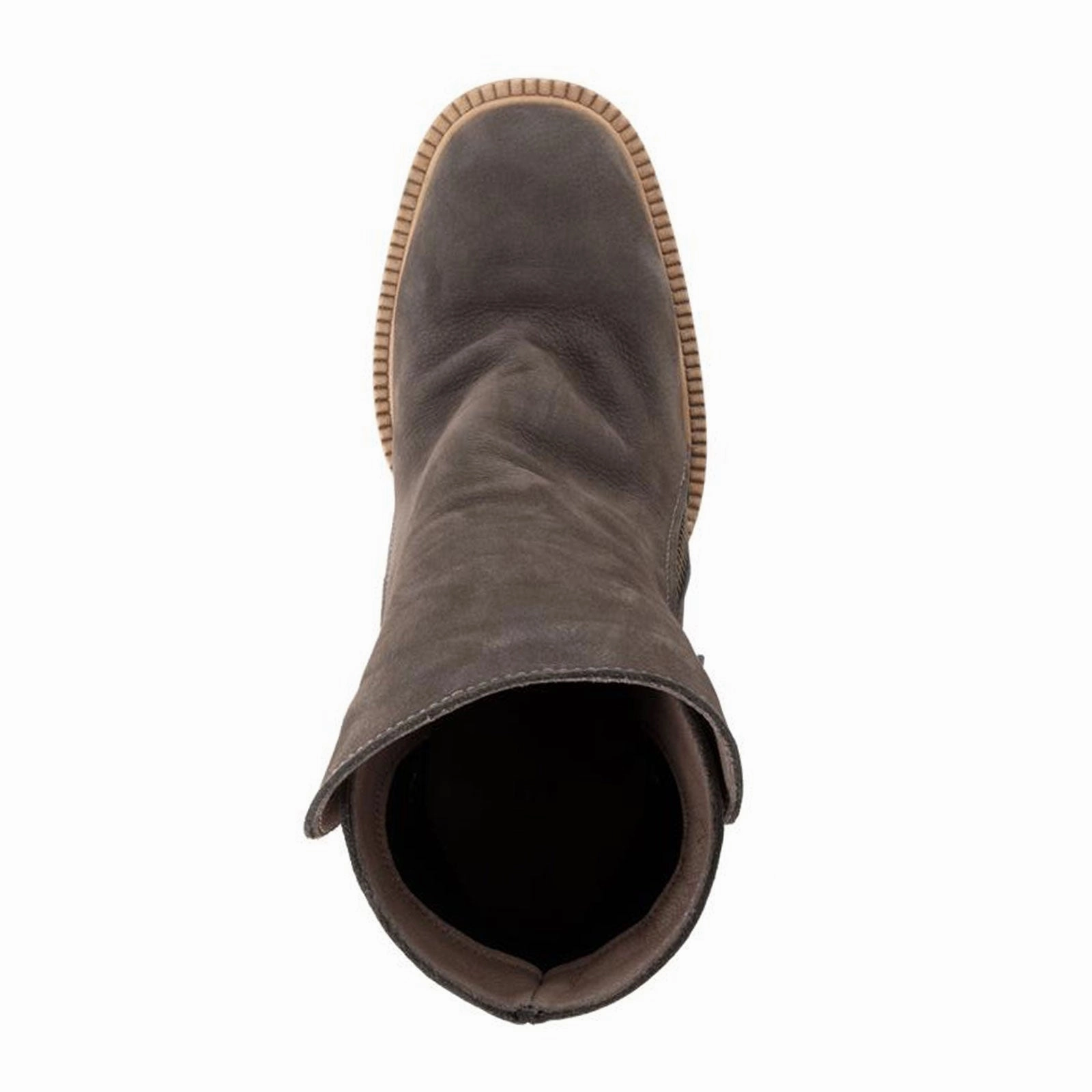 Bueno Elliott Heeled Mid Boot (Women) - Stone Nubuck Layered Support