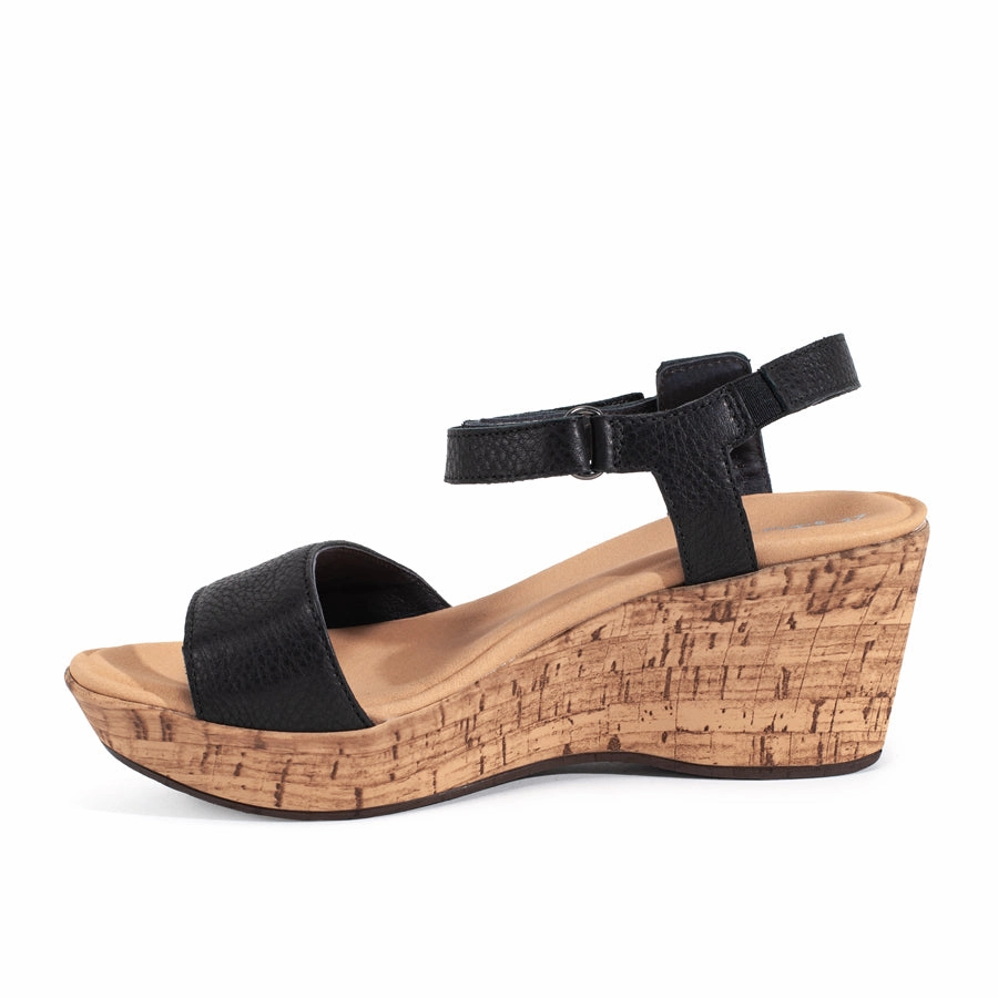 PIER - BLACK - LEATHER Barefoot feel release