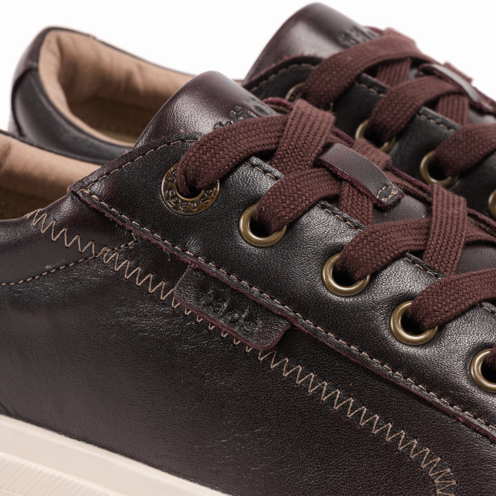 Adjustable Closure System PLIM SOUL LUX - MERLOT - LEATHER