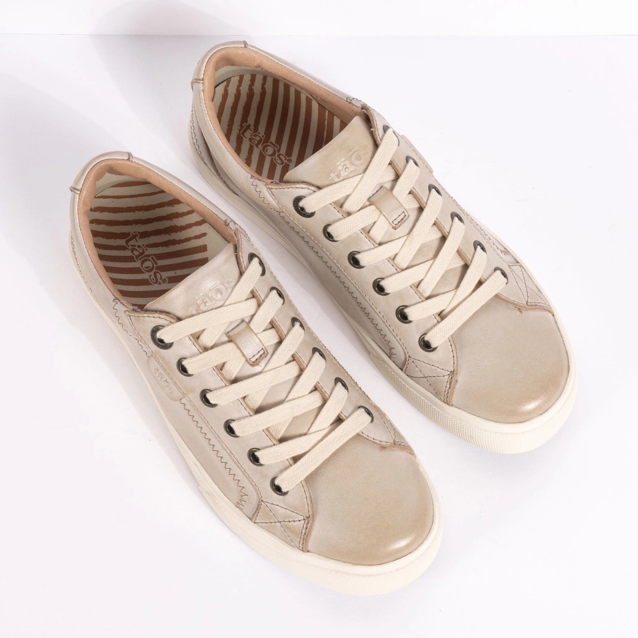 Lightweight sole design muted colors PLIM SOUL LUX - OYSTER - LEATHER