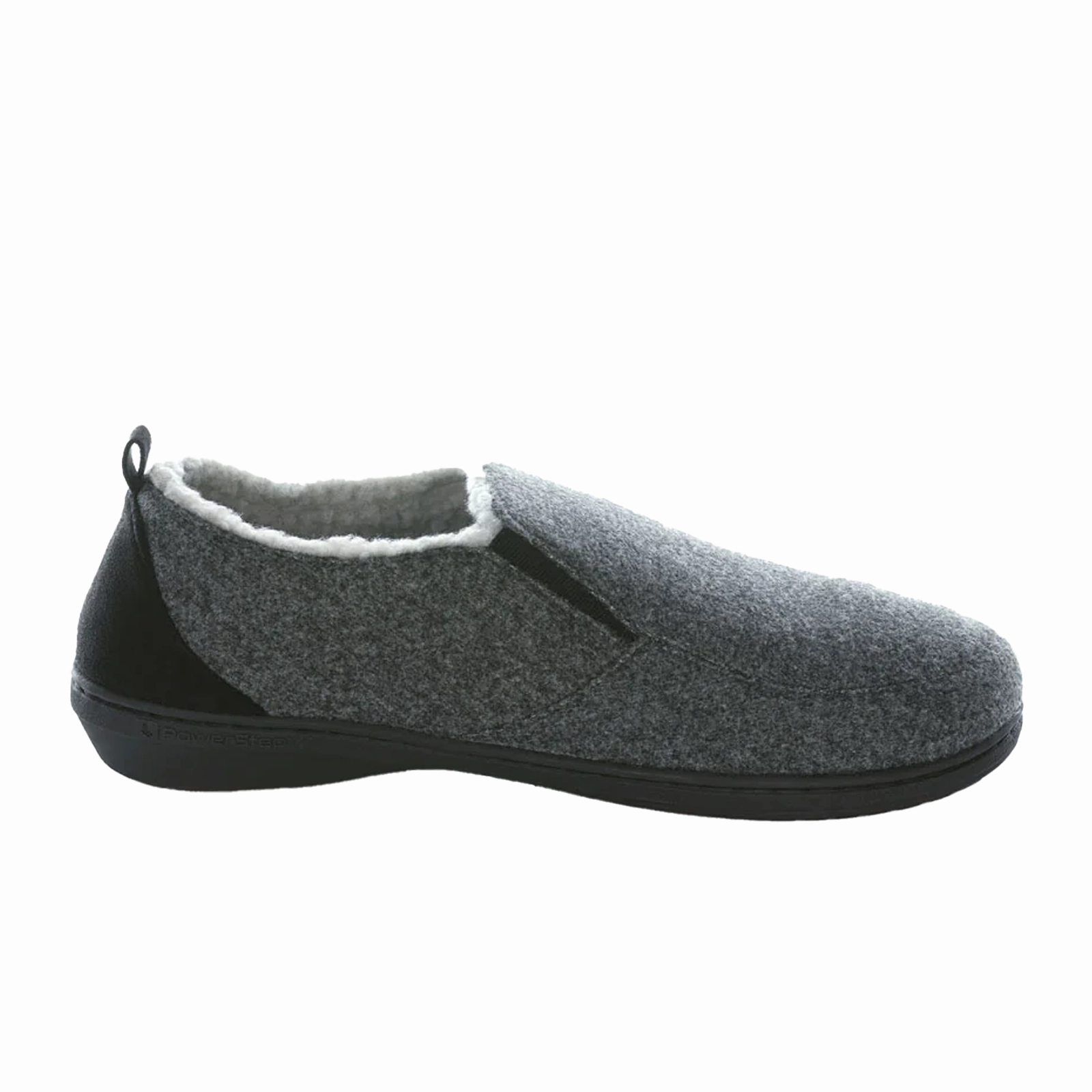 PowerStep Twin Gore Slipper (Men) - Charcoal Walk Out