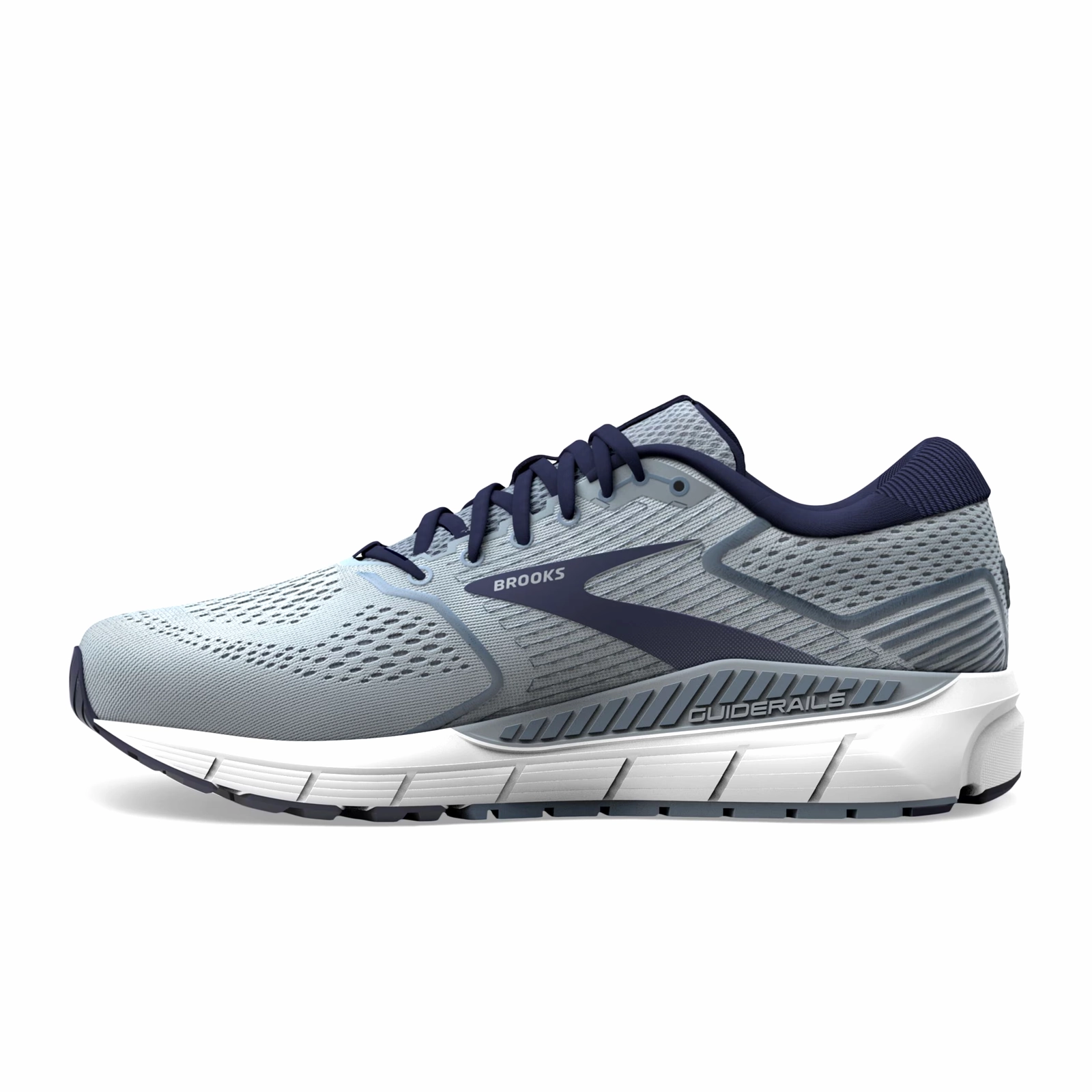Brooks Beast 20 Running Shoe (Men) - Blue/Grey/Peacoat Quick Rest Dynamic Arch Contouring