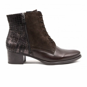 Dorking Alegria D8586 Ankle Boot (Women) - Brown Support Foot