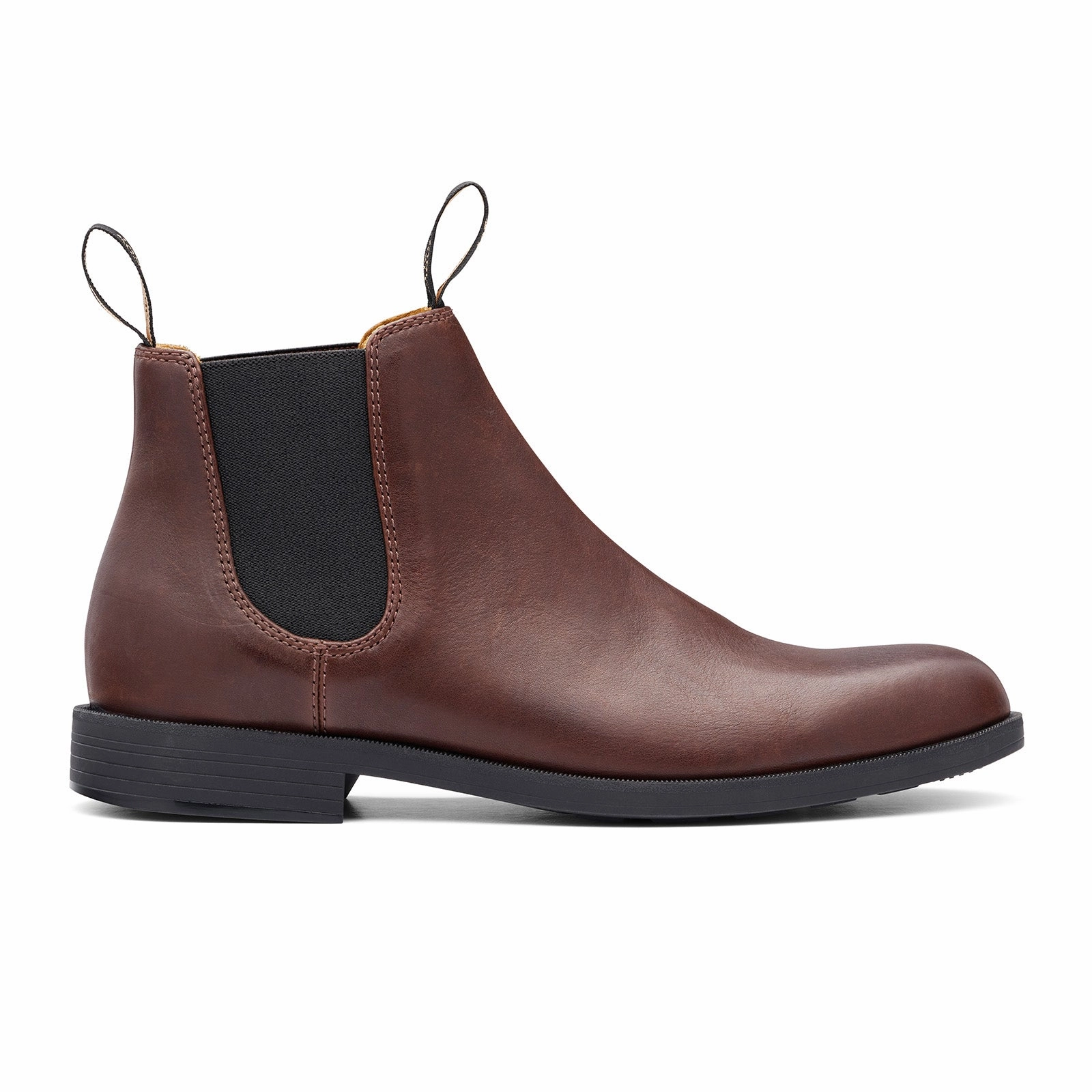 Blundstone 1900 Dress Chelsea Boot (Men) - Chestnut Quality Wear Metallic Accent