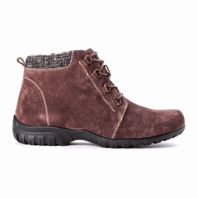 Propet Delaney Ankle Boot (Women) - Brown Built For Work