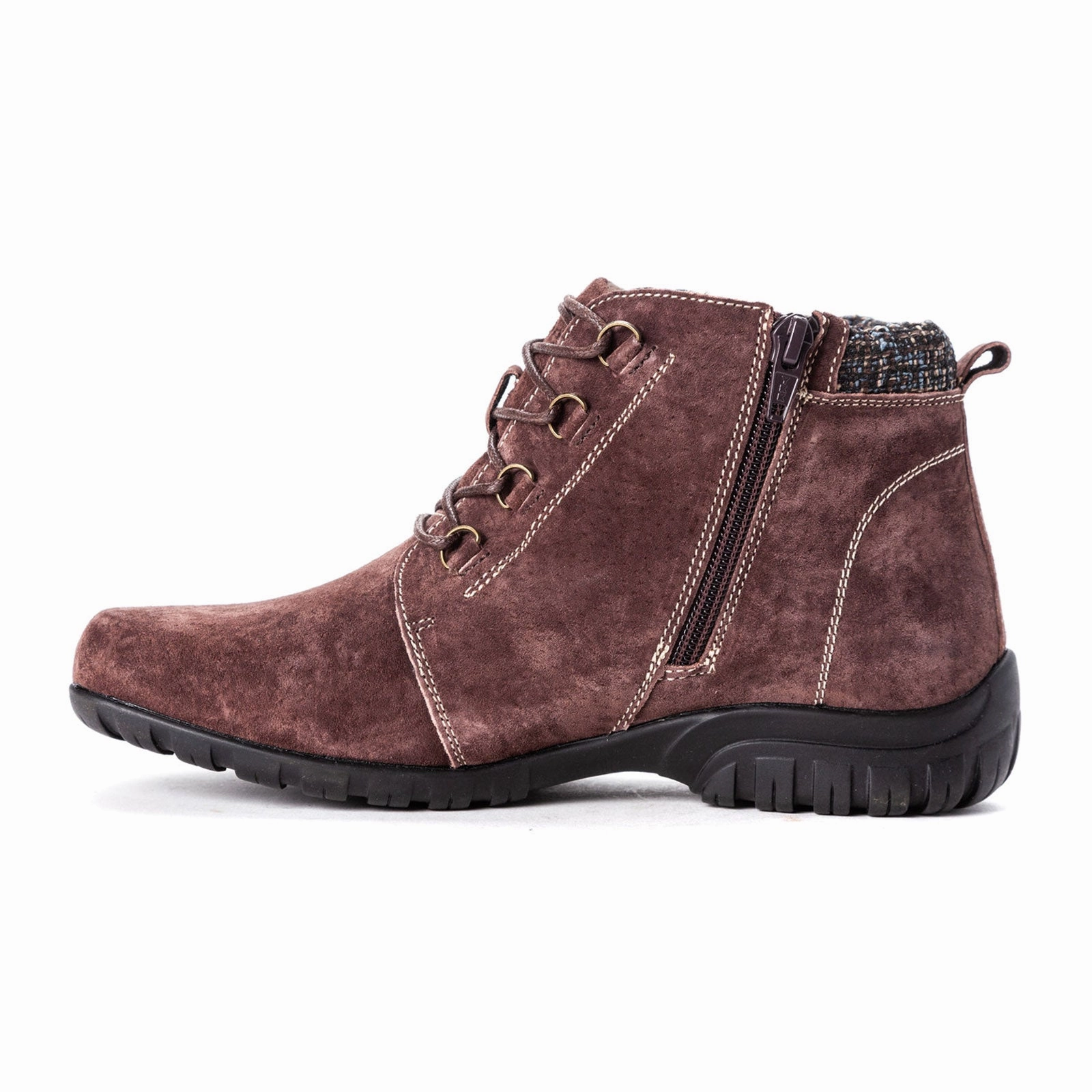 Padded Interior Nature Lover Good Grip Propet Delaney Ankle Boot (Women) - Brown