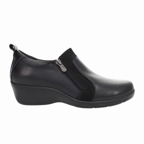 Deep Black Built Tough Propet Wendy Slip On (Women) - Black