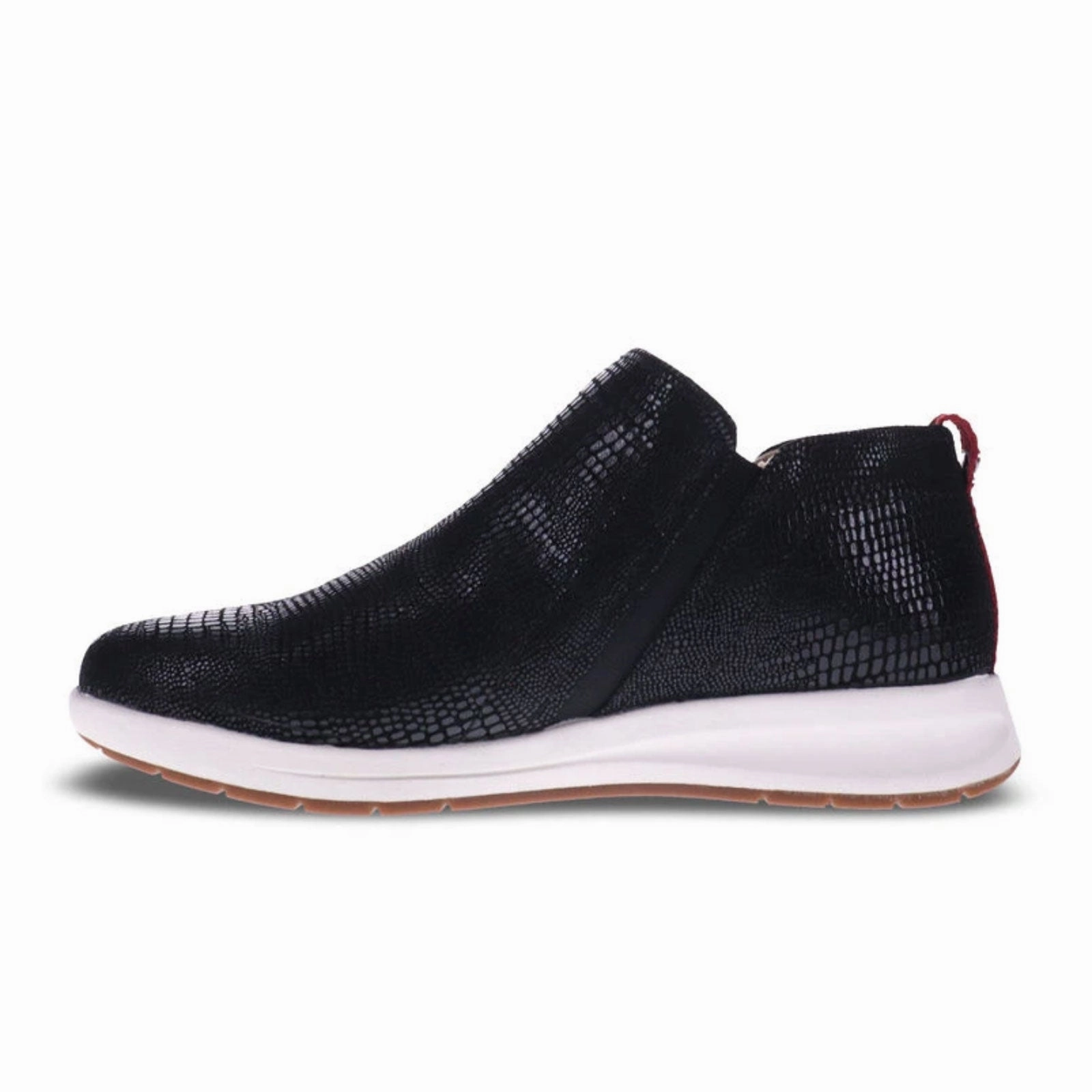 Revere Dublin Ankle Boot (Women) - Black Lizard Canvas Lite Outdoor Utility