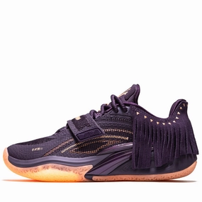 Anta Kai 1 'Chief H??l??' - Dark Purple/Light Orange Tactile Feedback Sole