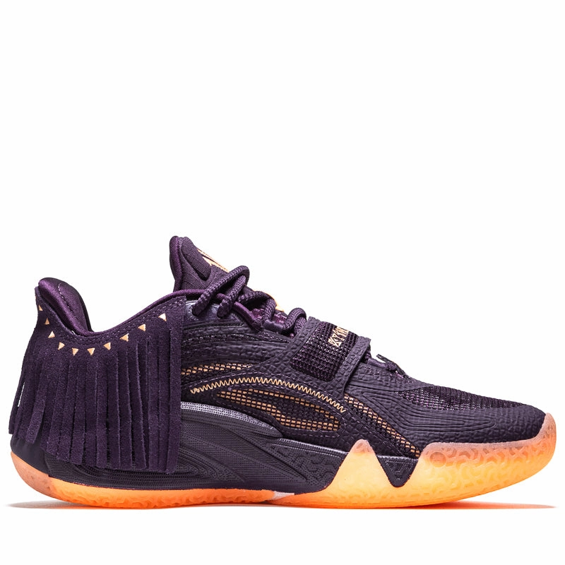 Motor Edge Waterproof City Walking Anta Kai 1 'Chief H??l??' - Dark Purple/Light Orange