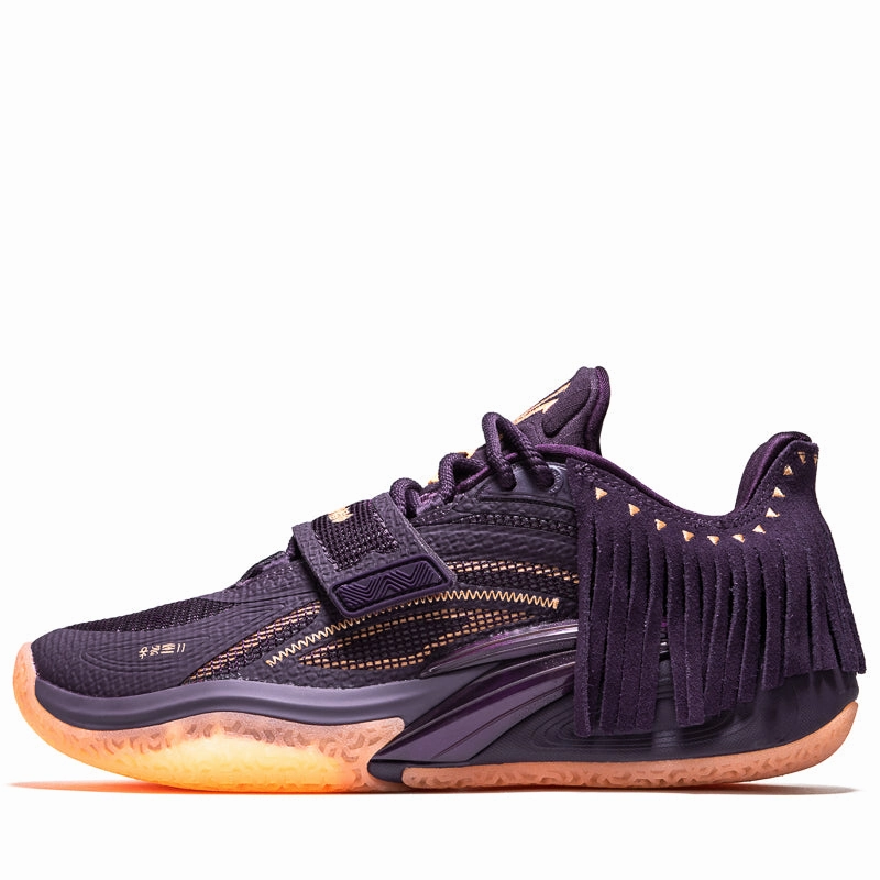 Anta Kai 1 'Chief H??l??' - Dark Purple/Light Orange Tactile Feedback Sole