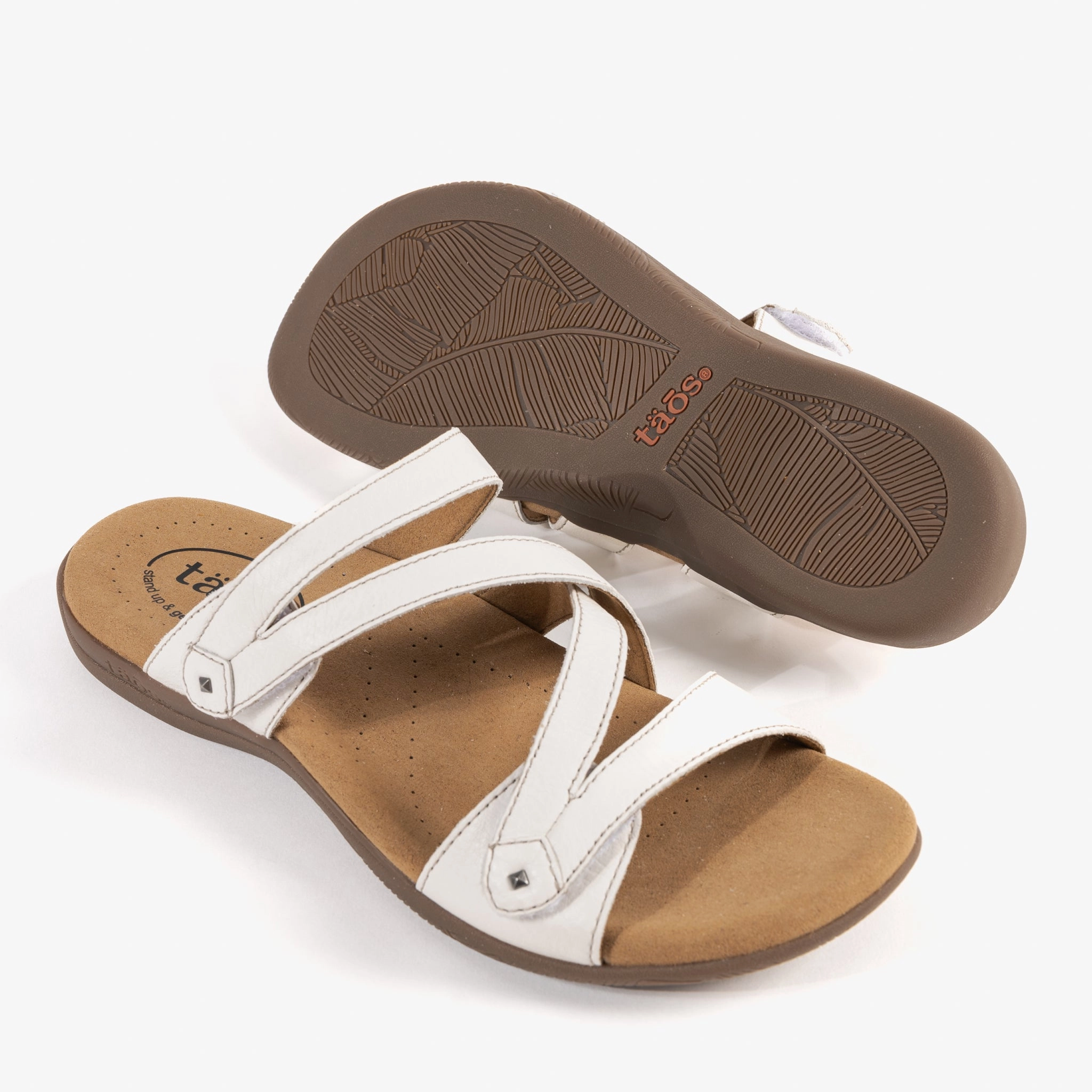 Sculpted Design Friction reduction DOUBLE U - WHITE - LEATHER