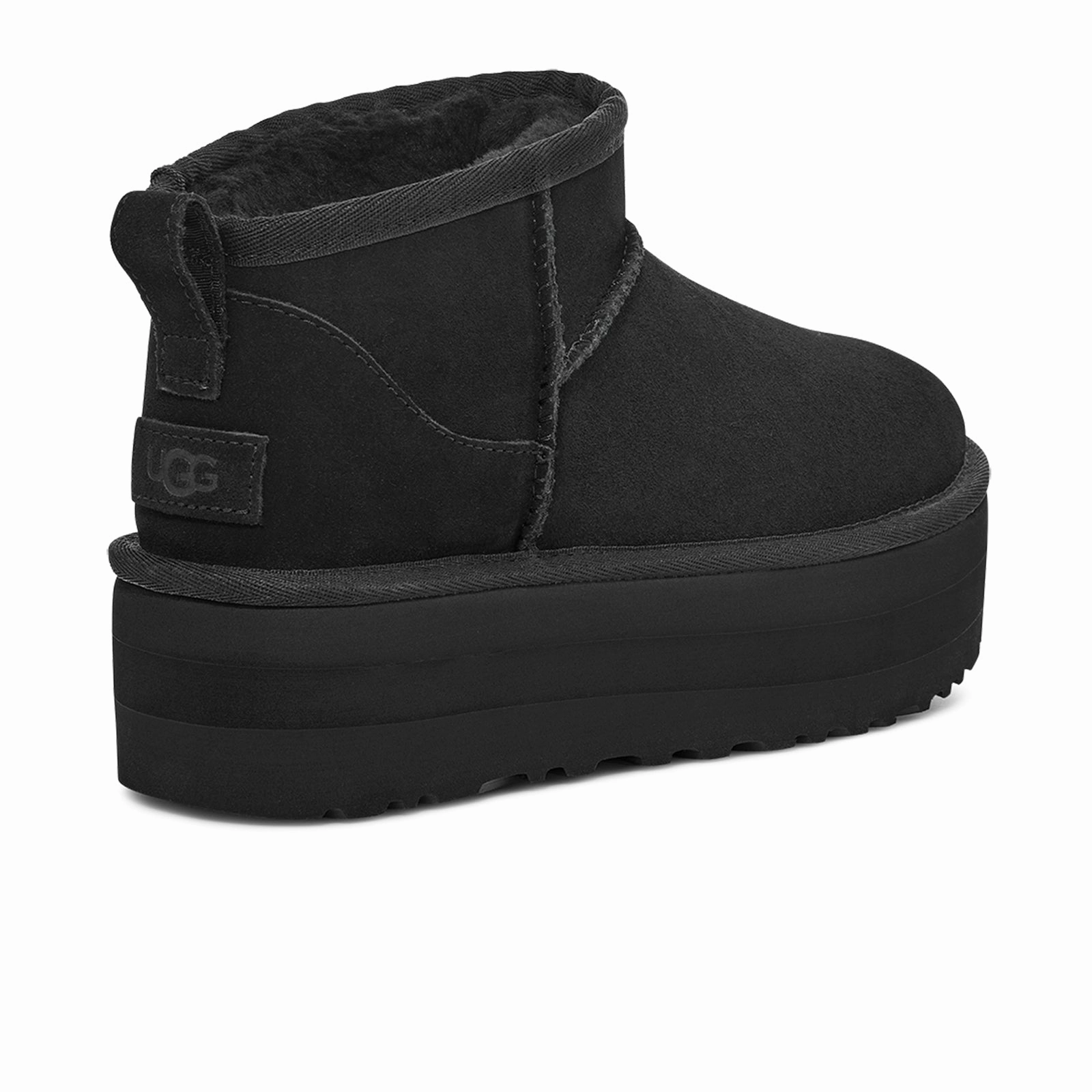 UGG? Classic Ultra Mini Platform (Women) - Black Work Wear
