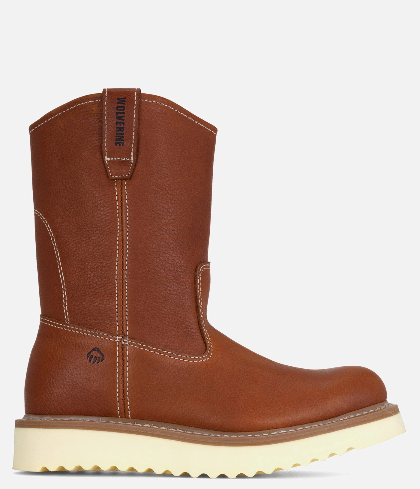 Earth Tones Non Marking Soles Wolverine 10" Wellington Pull-on Boot - Men