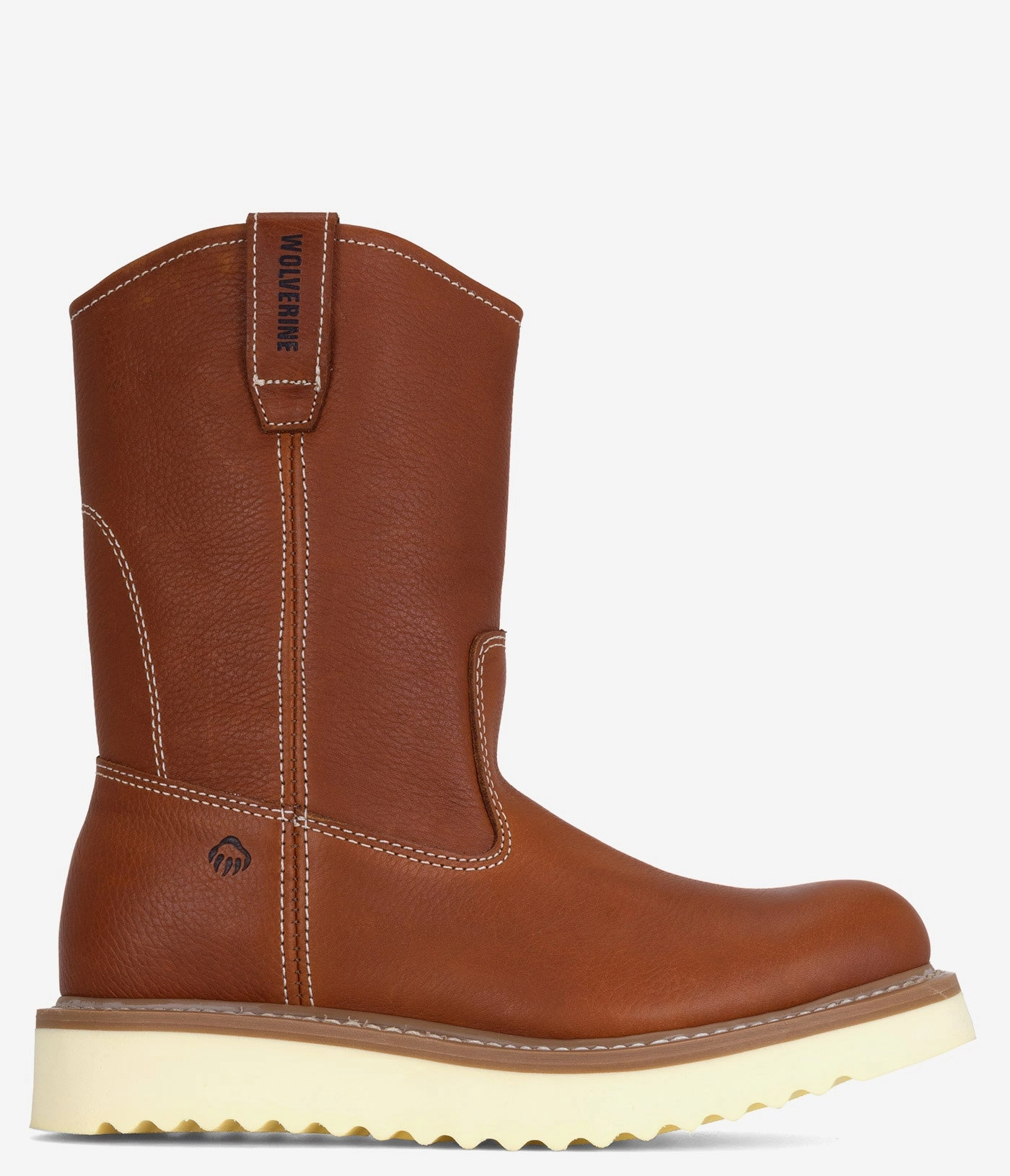 Seamless Internal Structure Wolverine 10" Wellington Pull-on Boot - Men