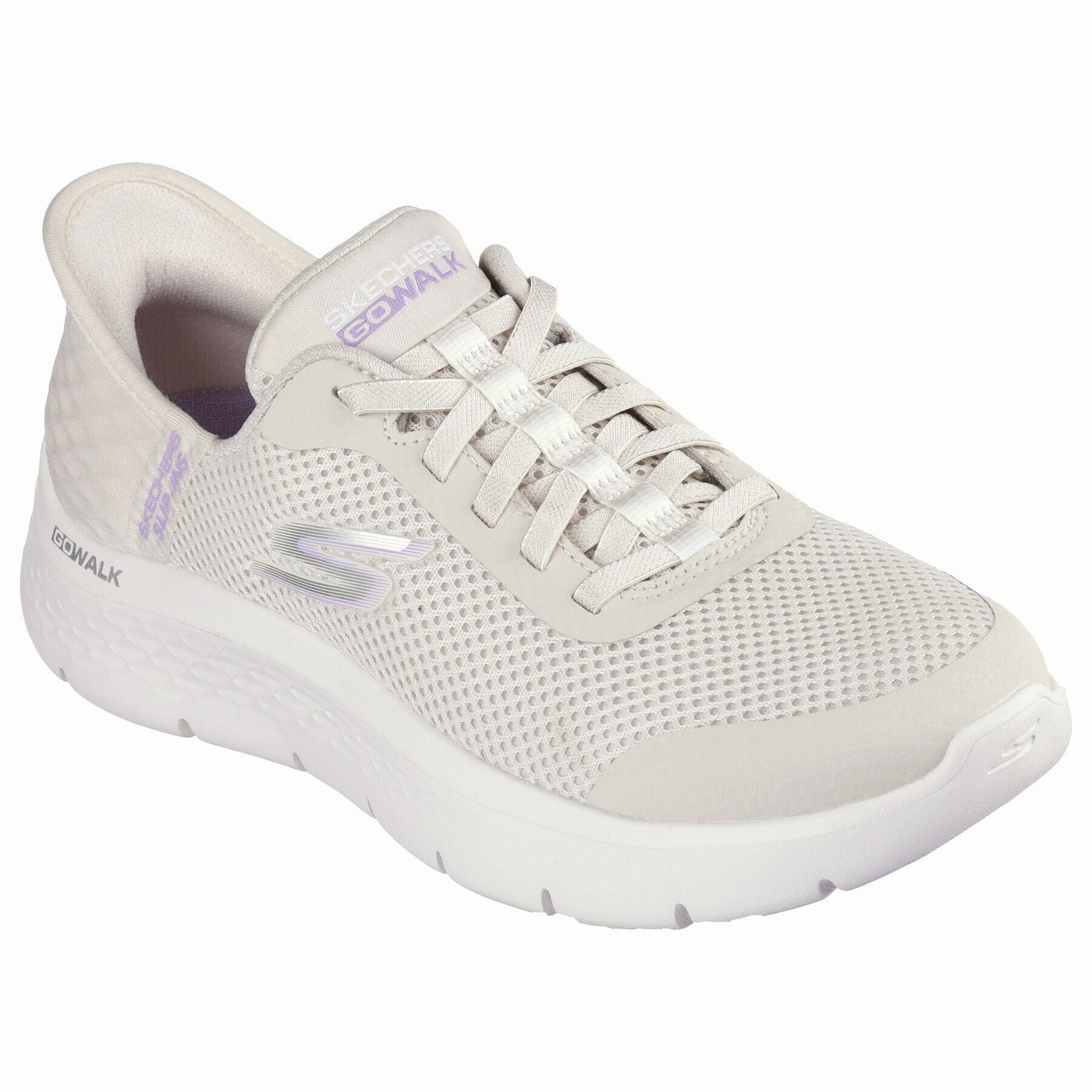 SKECHERS SLIP-INS: GO WALK FLEX GRAND ENTRY WOMEN'S MEDIUM AND WIDE - FINAL SALE! Traction Enhancing Treads