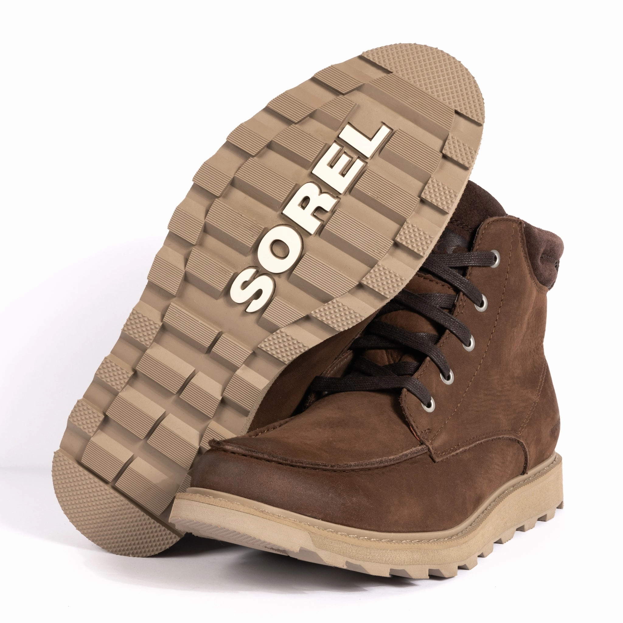 MADSON II MOC TOE WP - TOBACCO - LEATHER toe - box mass - production - efficiency - level