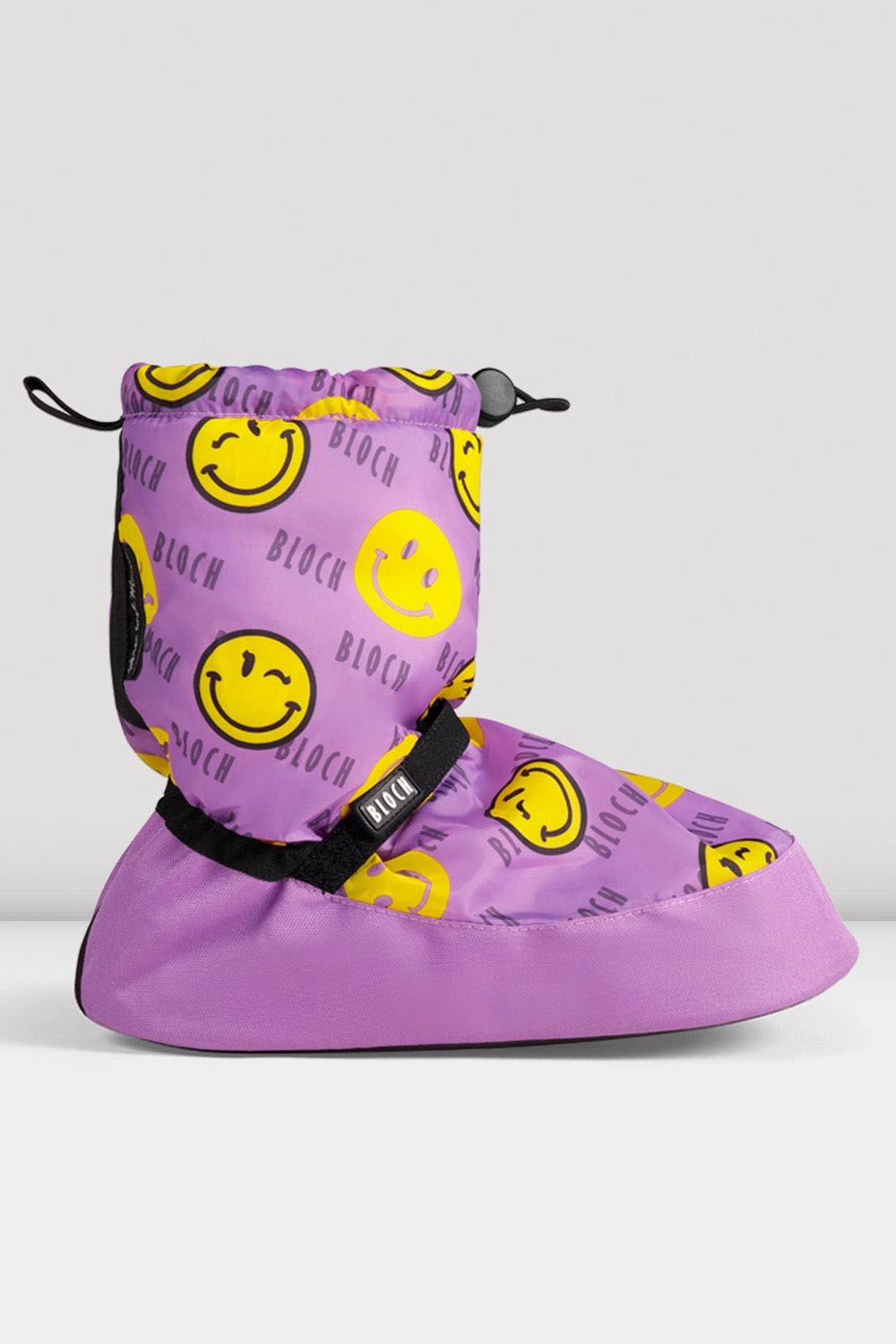 Quick Dry Upper Childrens Smiley Print Warm Up Booties skaters'