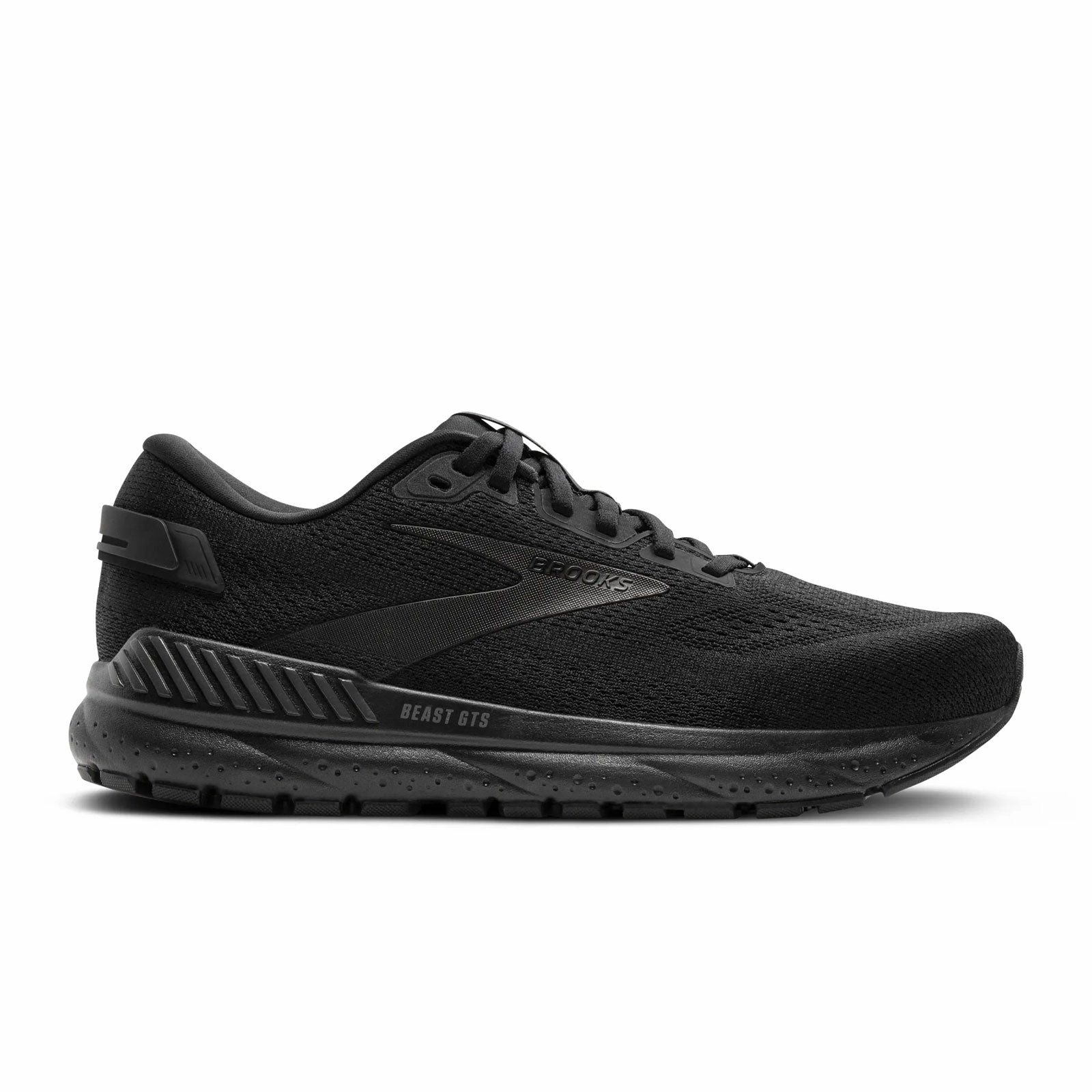 High Heel Brooks Beast GTS 24 Running Shoe (Men) - Black/Black/Ebony
