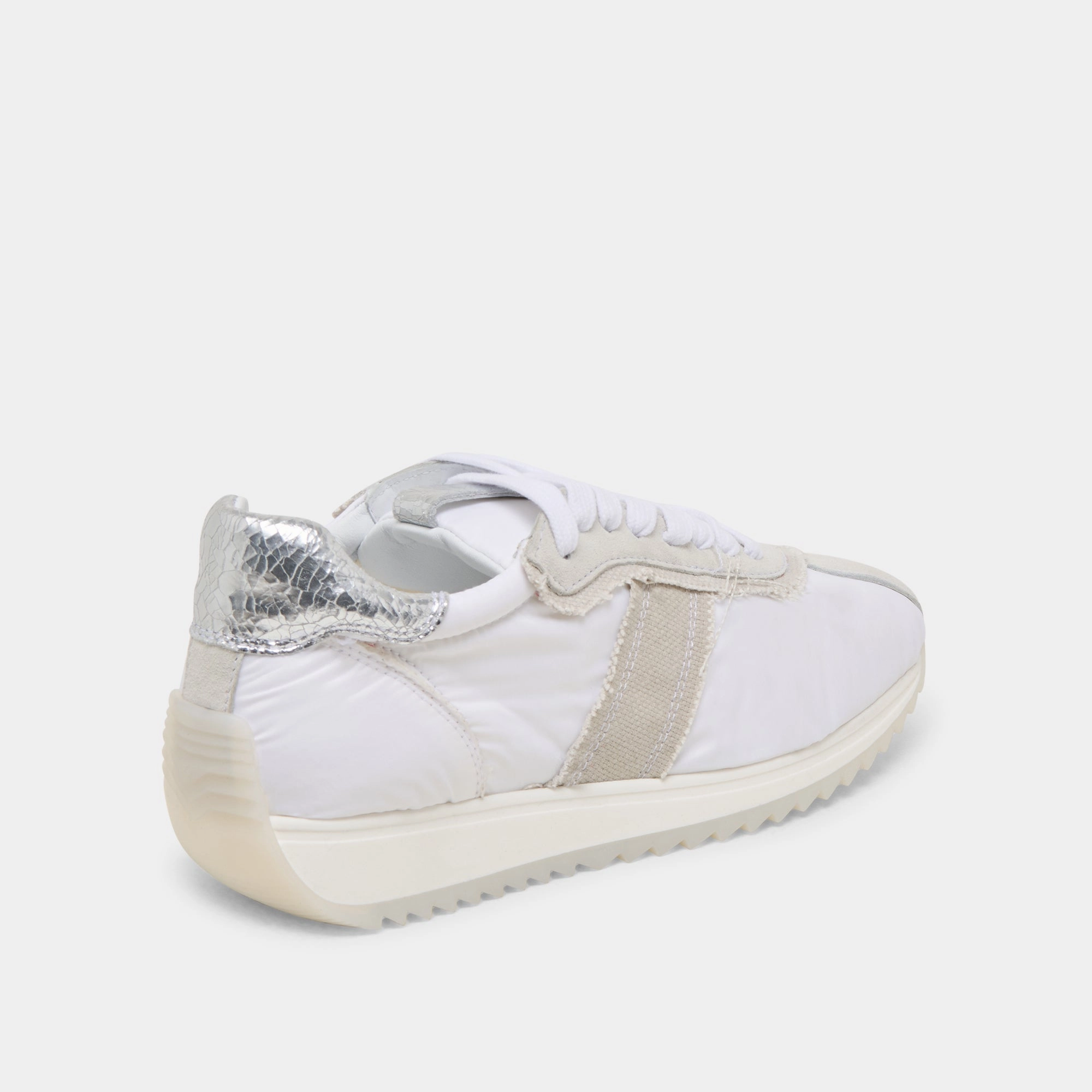MARIO SNEAKERS WHITE MULTI LEATHER Nude Calm Airflow channels